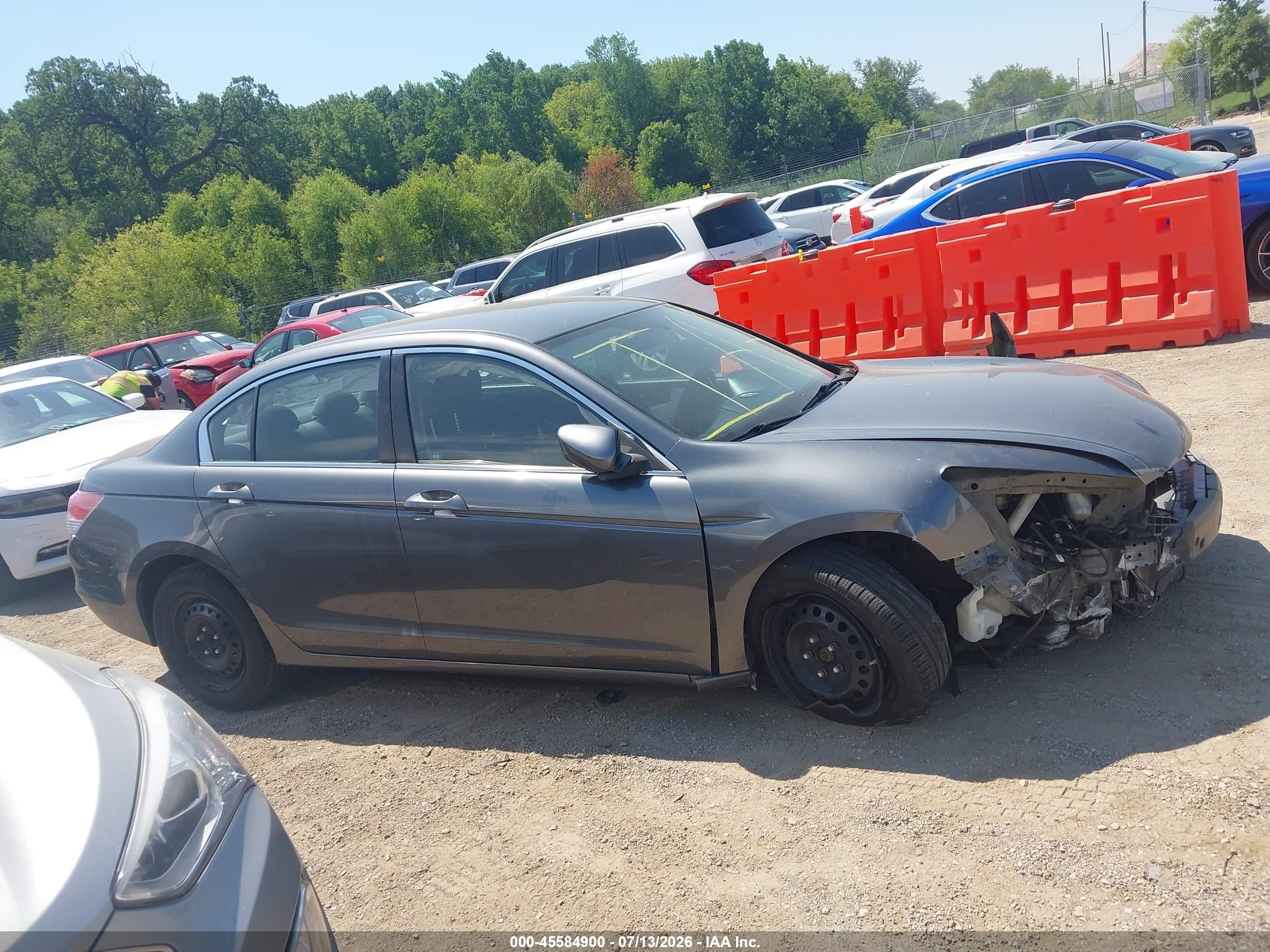 2012 Honda Accord Sdn Lx Gray vin: 1HGCP2F33CA234915