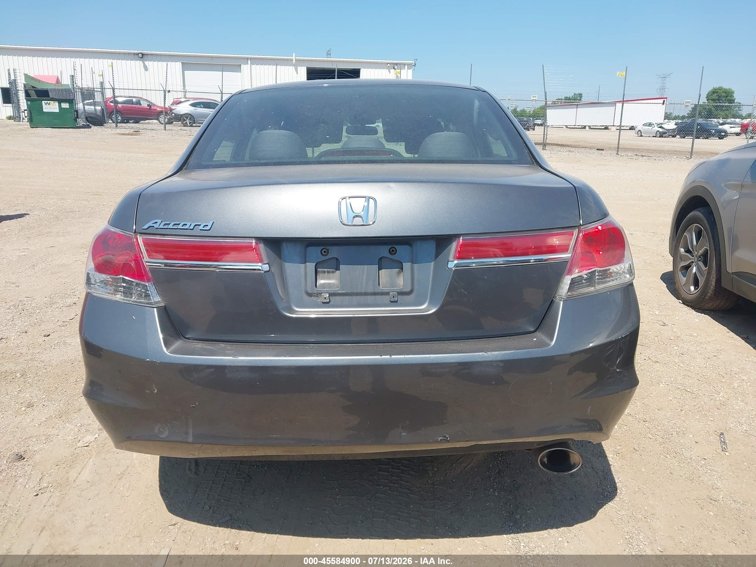2012 Honda Accord Sdn Lx Gray vin: 1HGCP2F33CA234915