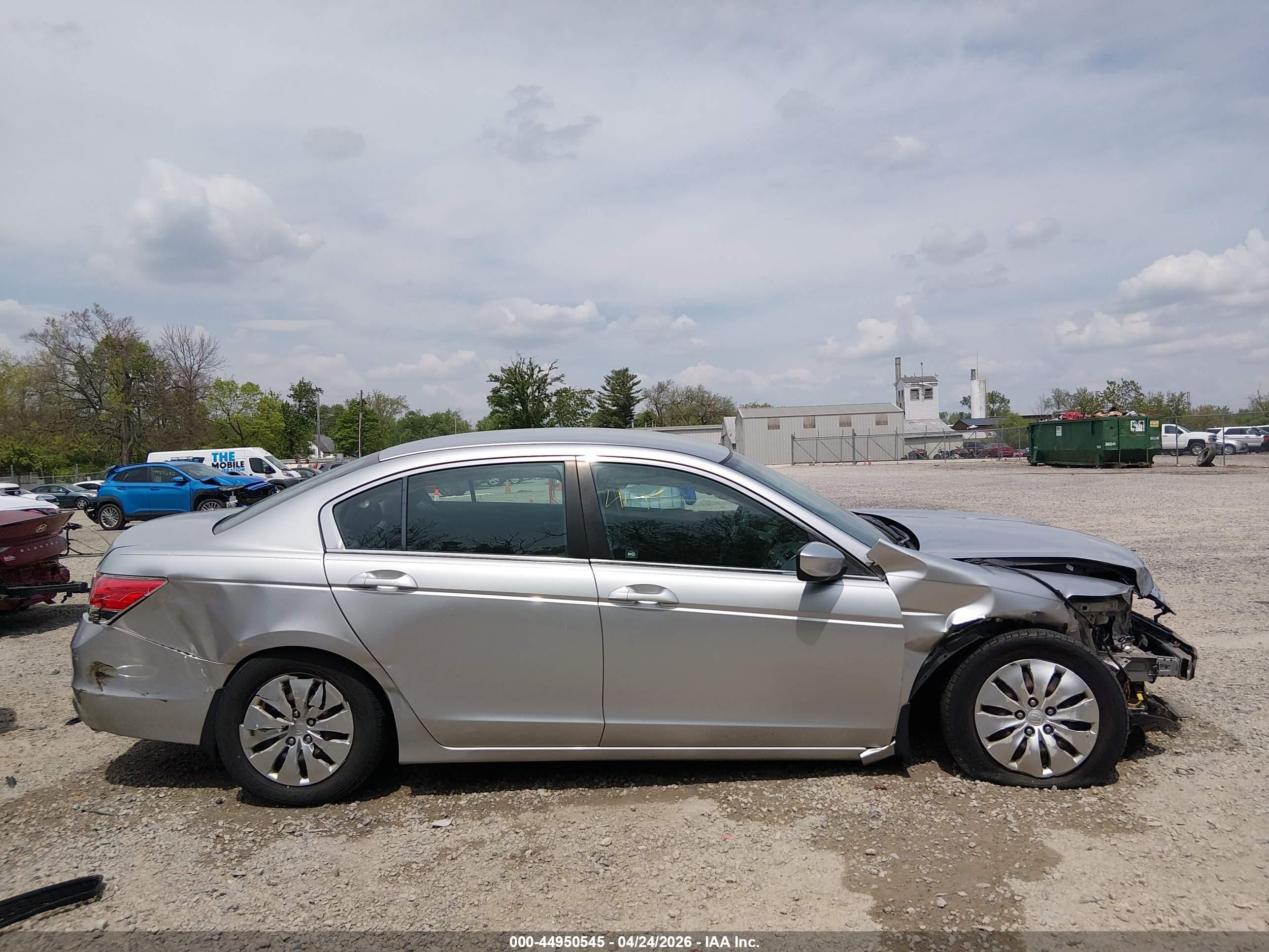 2012 Honda Accord 2.4 Lx Silver vin: 1HGCP2F33CA244361