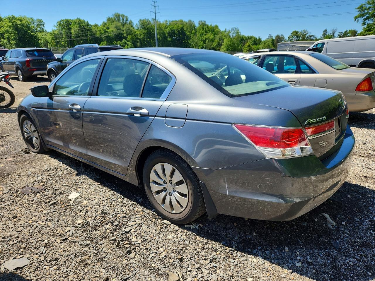 2012 Honda Accord Lx Gray vin: 1HGCP2F33CA245591