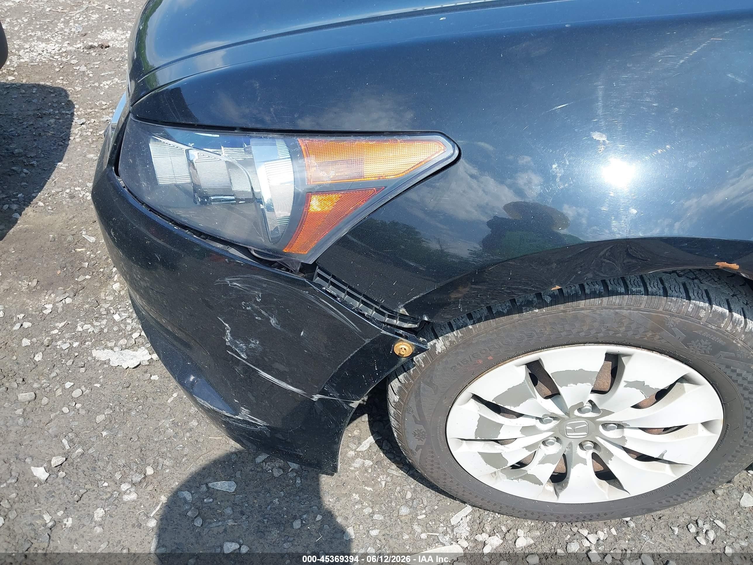 2010 Honda Accord 2.4 Lx Black vin: 1HGCP2F34AA024000