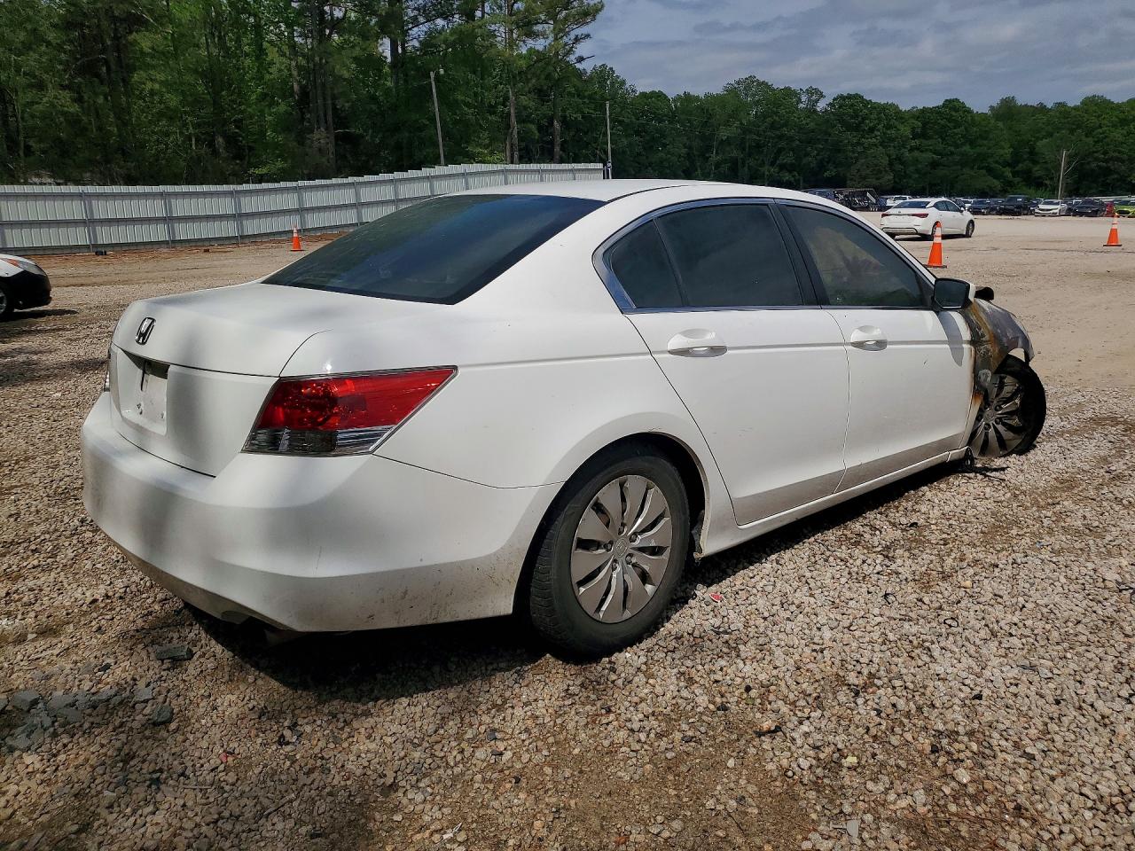 2010 Honda Accord Lx White vin: 1HGCP2F34AA080583