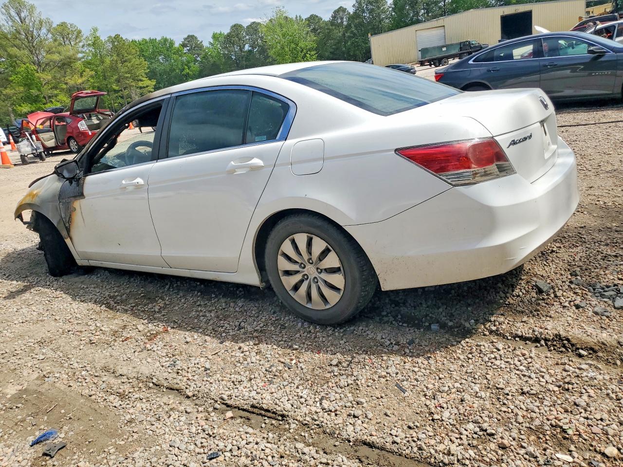 2010 Honda Accord Lx White vin: 1HGCP2F34AA080583