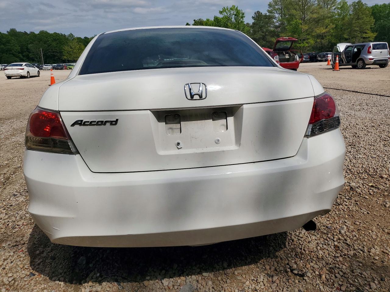 2010 Honda Accord Lx White vin: 1HGCP2F34AA080583