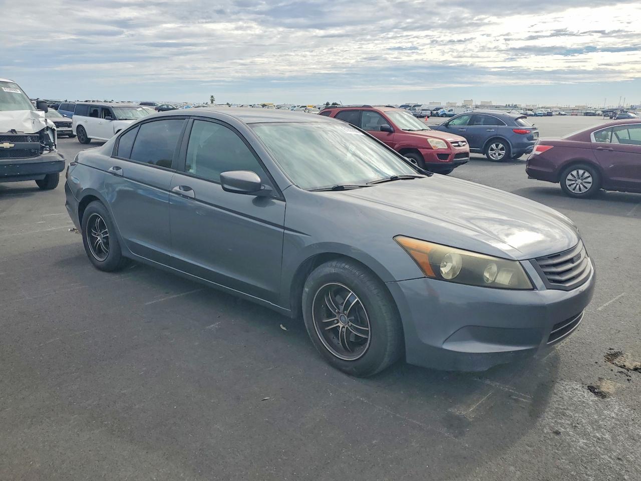 2010 Honda Accord Lx Gray vin: 1HGCP2F34AA081572