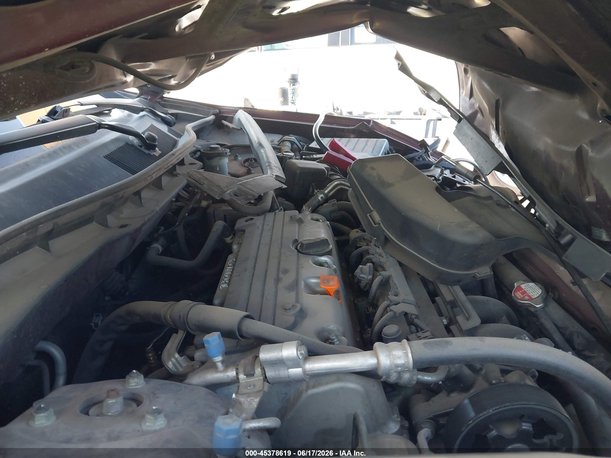 2010 Honda Accord 2.4 Lx Maroon vin: 1HGCP2F34AA092913