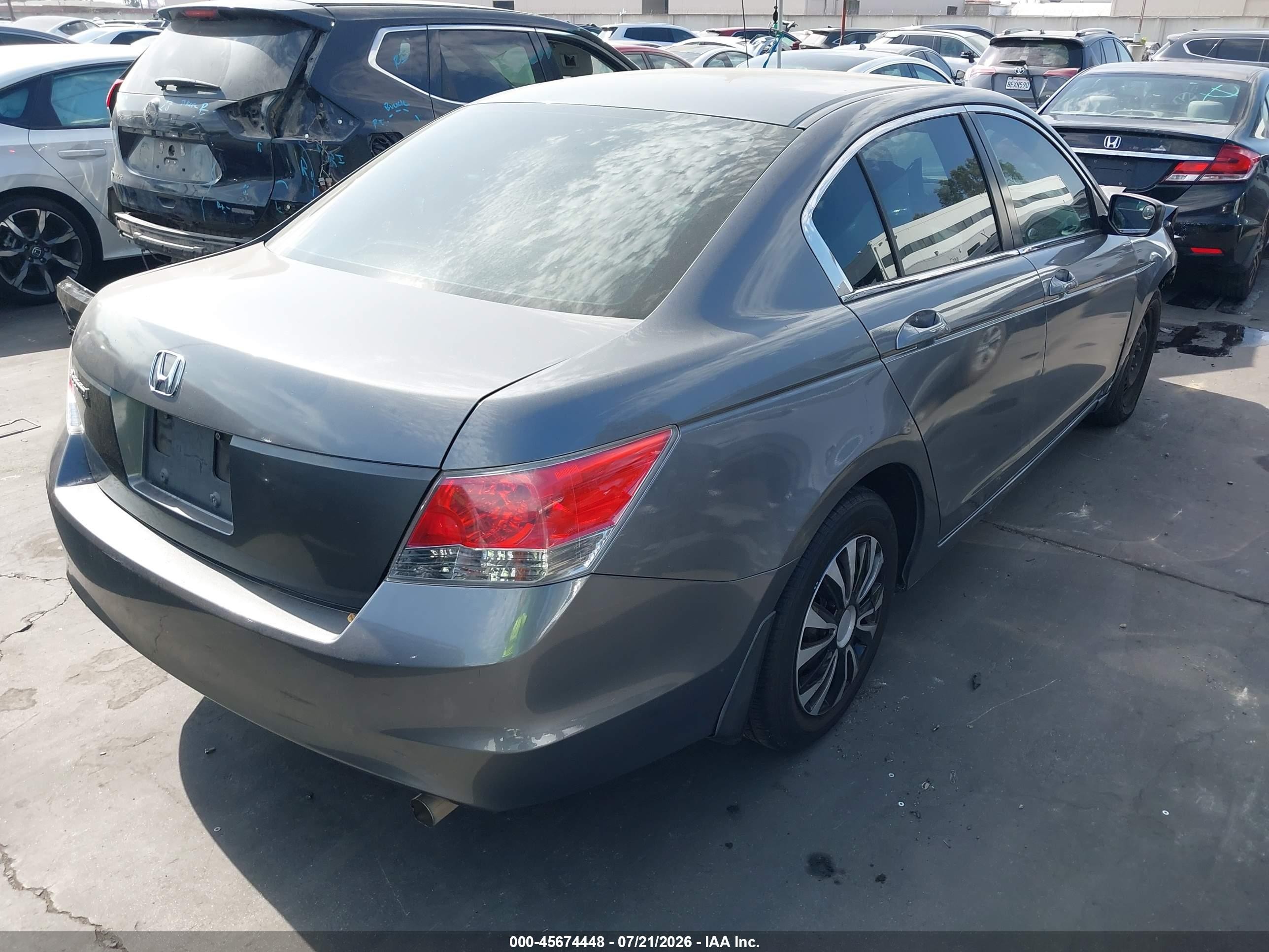 2010 Honda Accord 2.4 Lx Gray vin: 1HGCP2F34AA105160