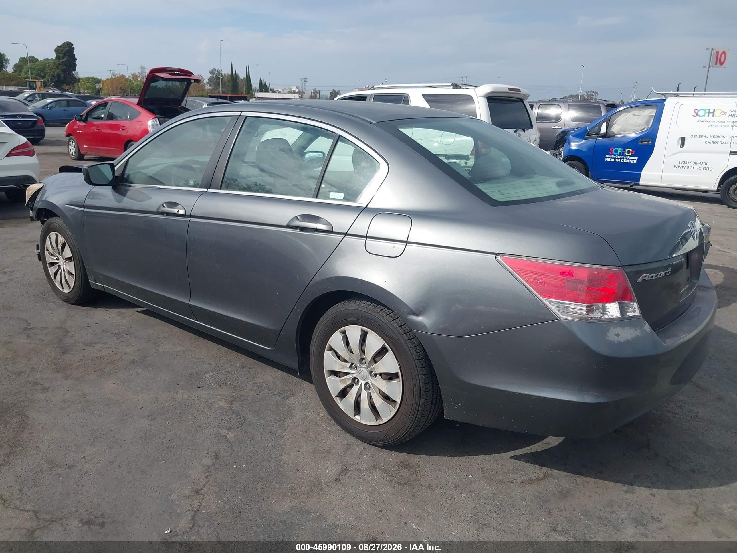 2010 Honda Accord 2.4 Lx Gray vin: 1HGCP2F34AA118894