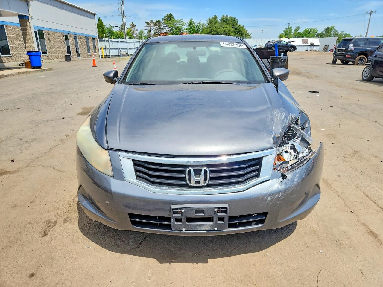 2010 Honda Accord Lx Gray vin: 1HGCP2F34AA129037