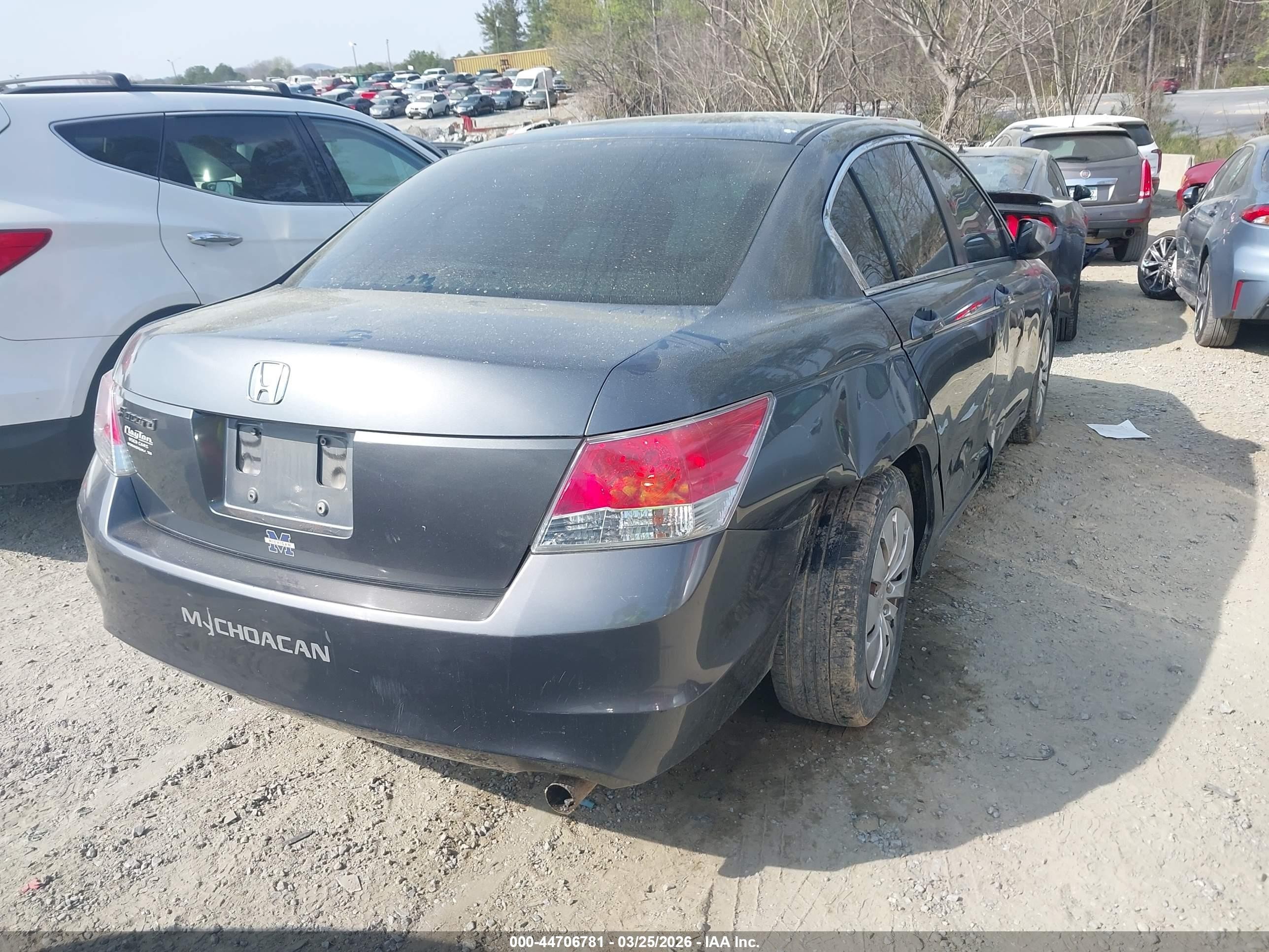 2010 Honda Accord 2.4 Lx Gray vin: 1HGCP2F34AA131824