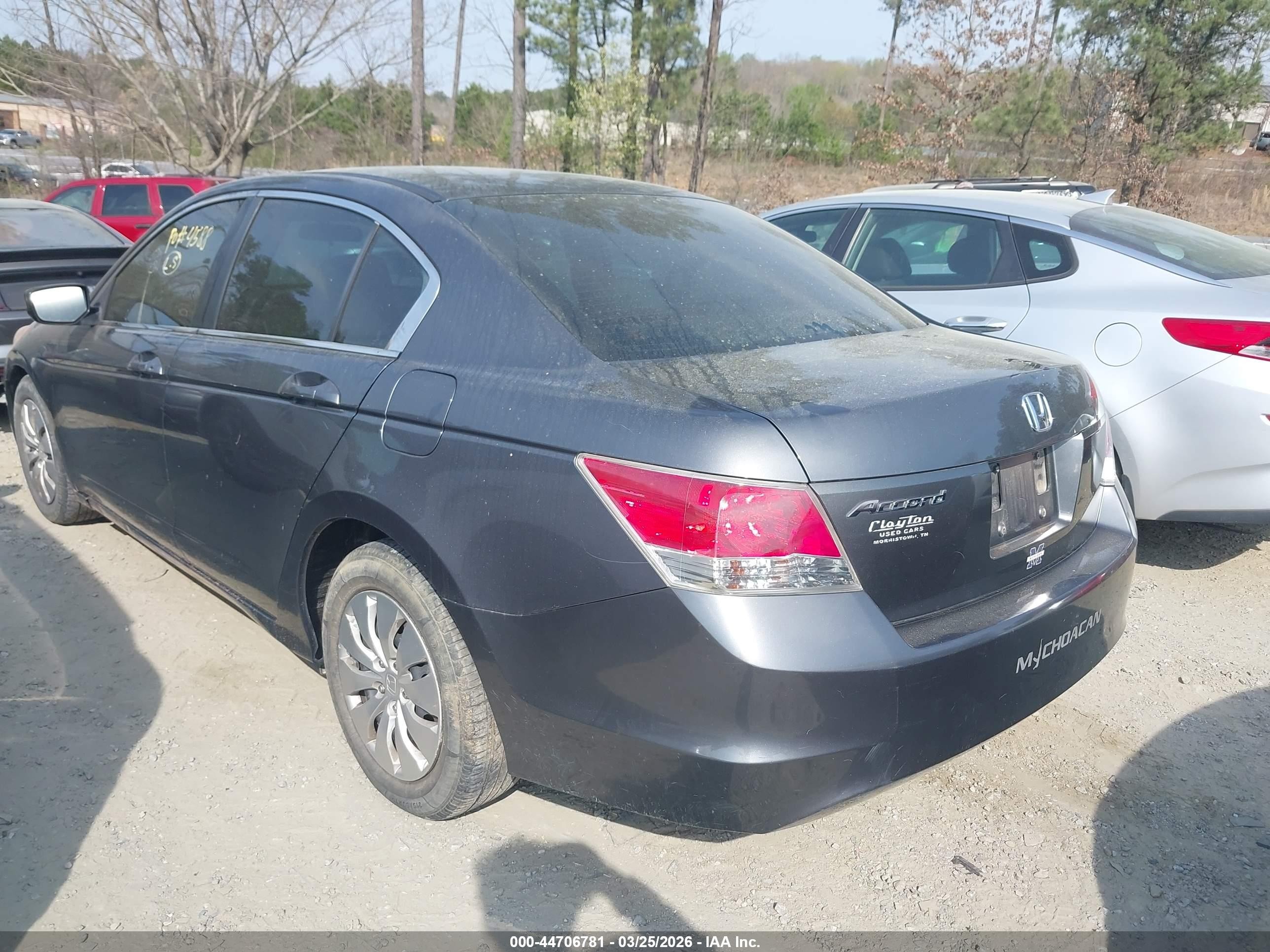 2010 Honda Accord 2.4 Lx Gray vin: 1HGCP2F34AA131824
