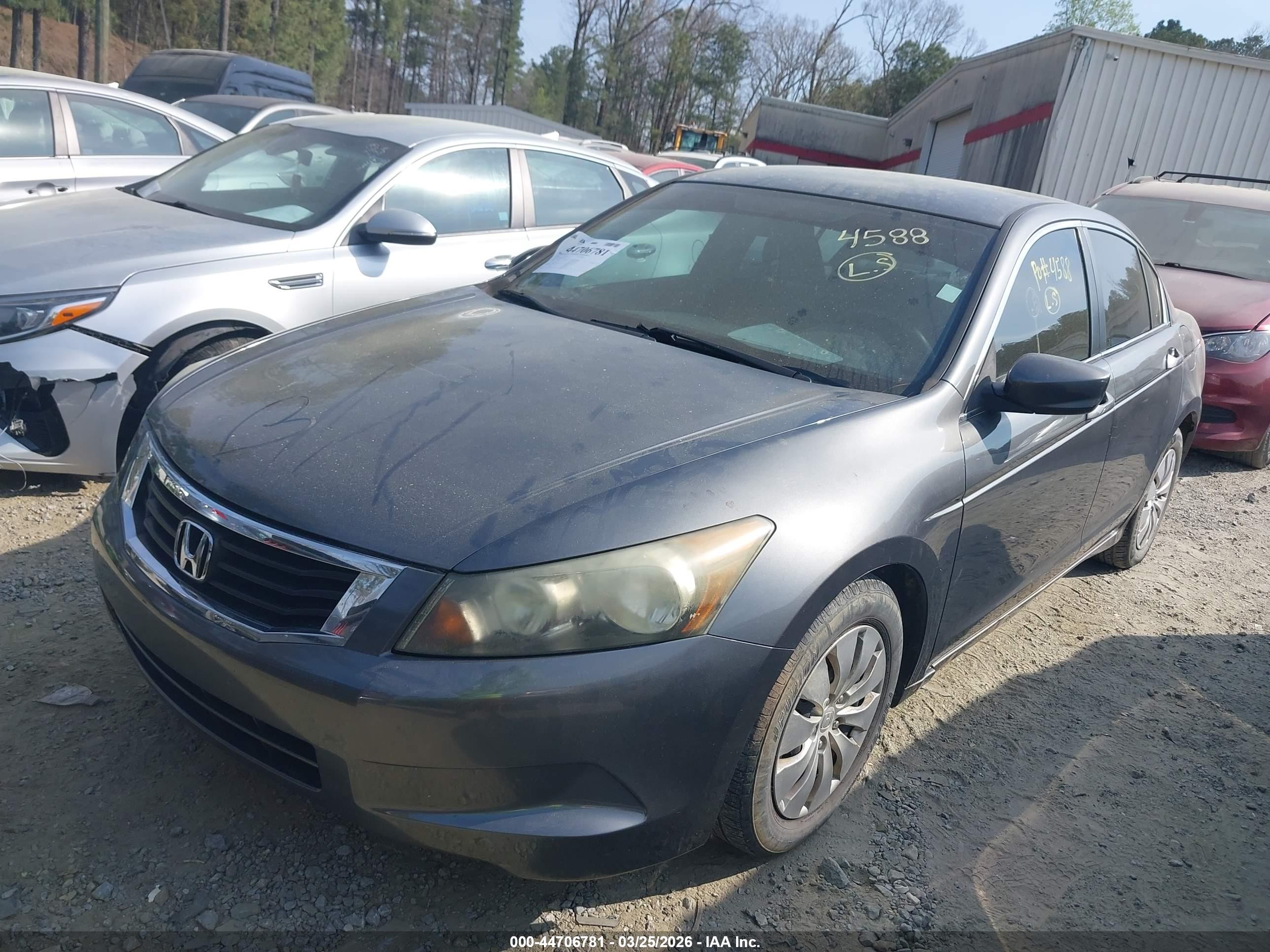 2010 Honda Accord 2.4 Lx Gray vin: 1HGCP2F34AA131824
