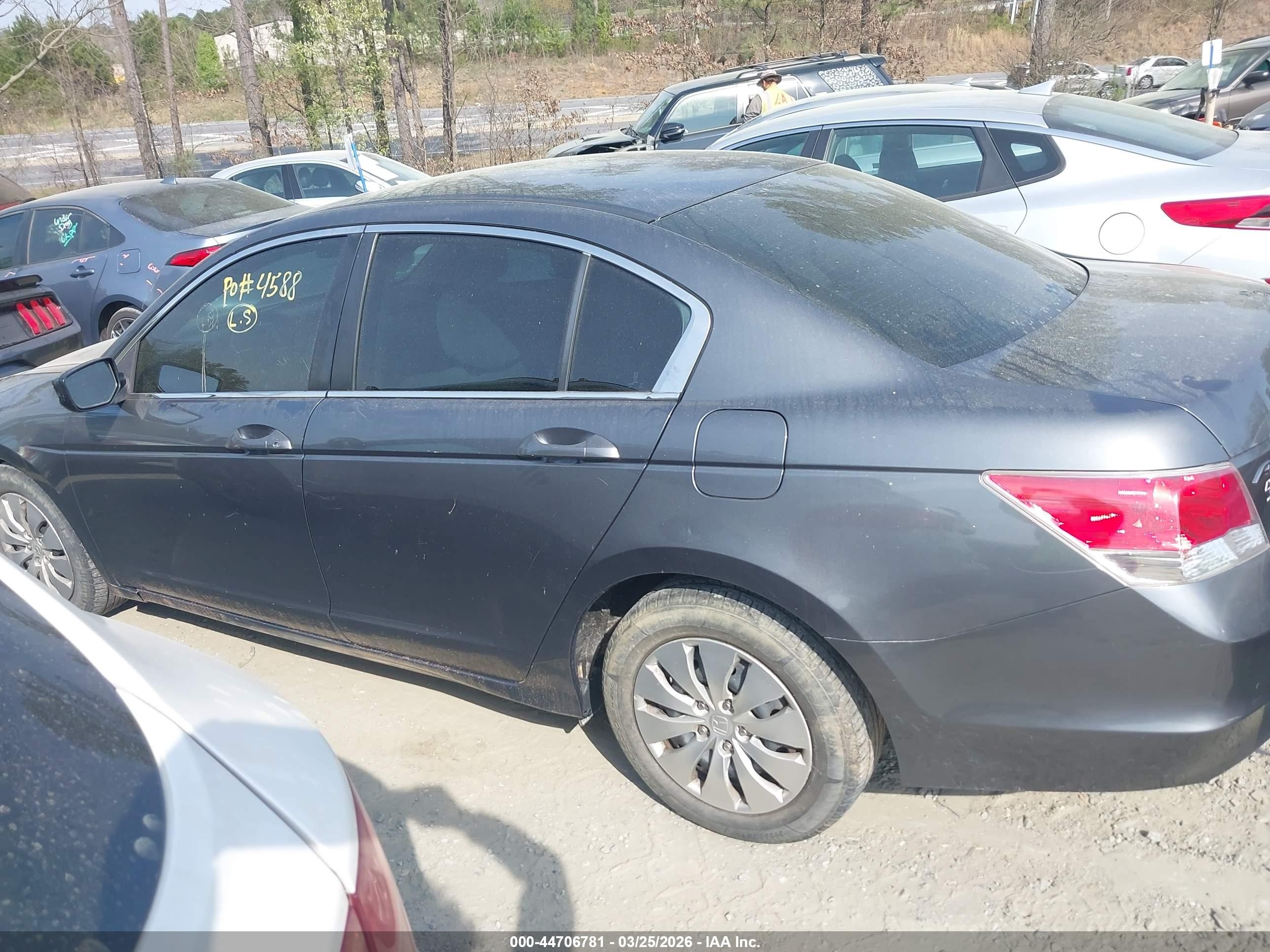 2010 Honda Accord 2.4 Lx Gray vin: 1HGCP2F34AA131824