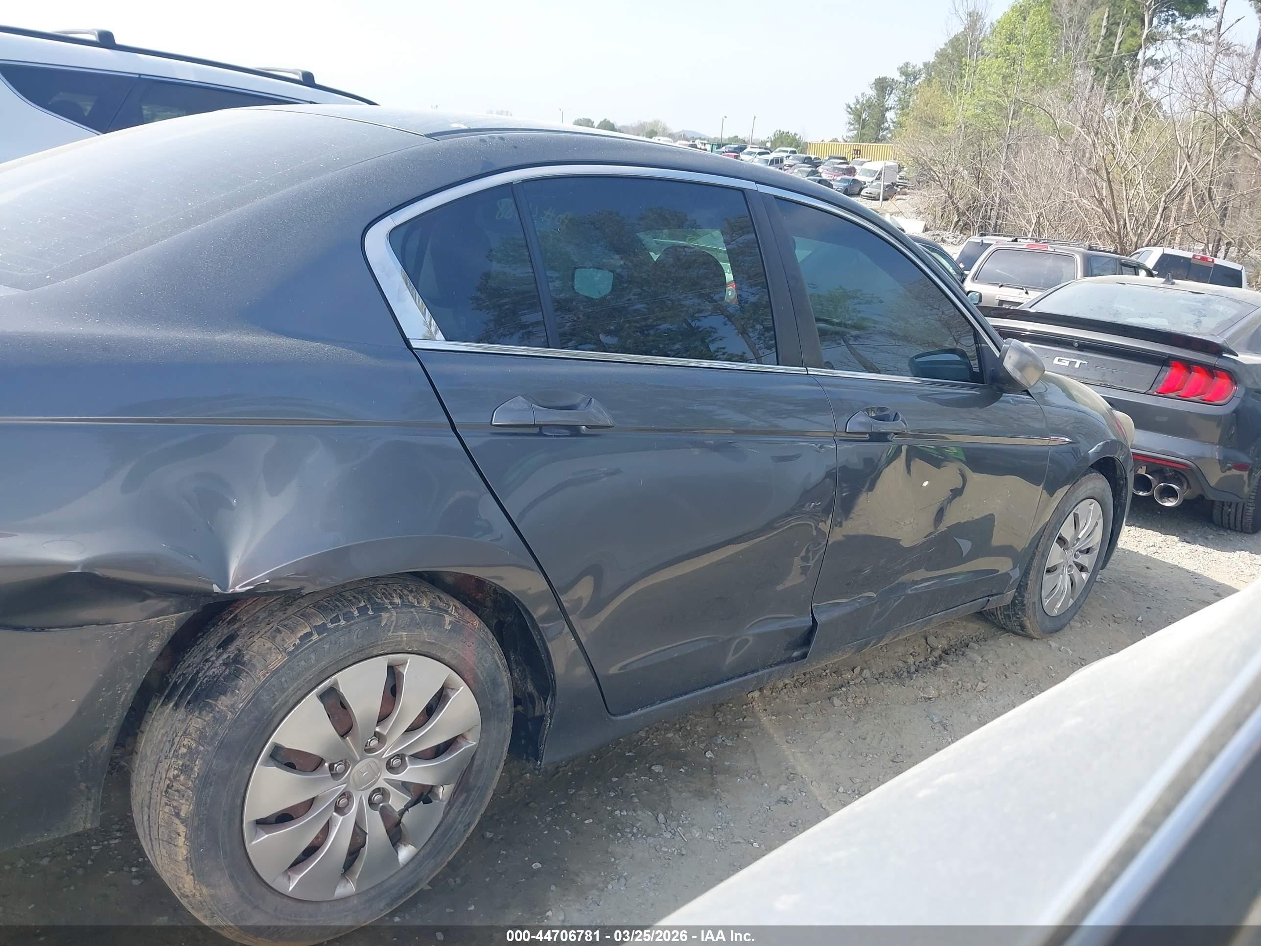 2010 Honda Accord 2.4 Lx Gray vin: 1HGCP2F34AA131824