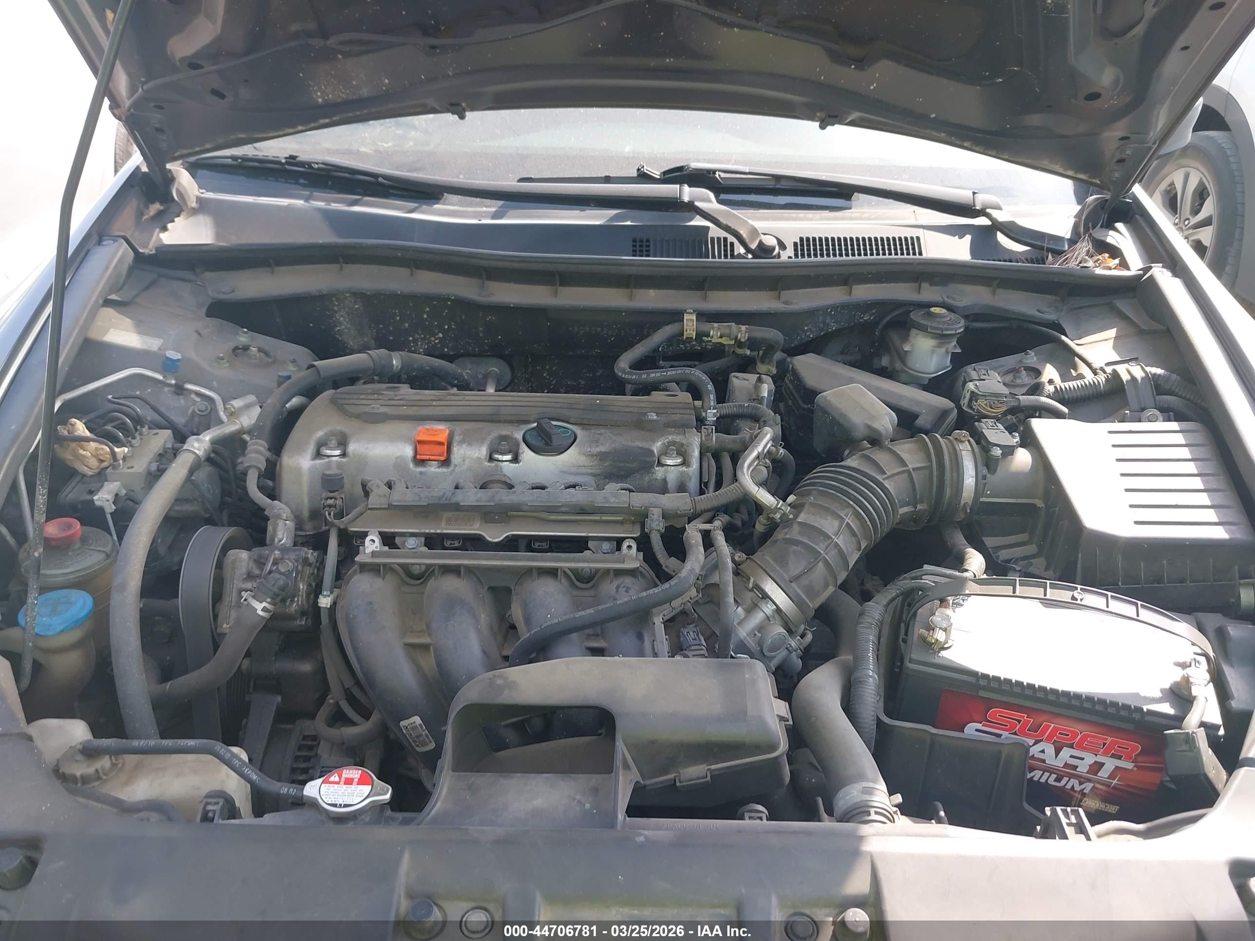2010 Honda Accord 2.4 Lx Gray vin: 1HGCP2F34AA131824