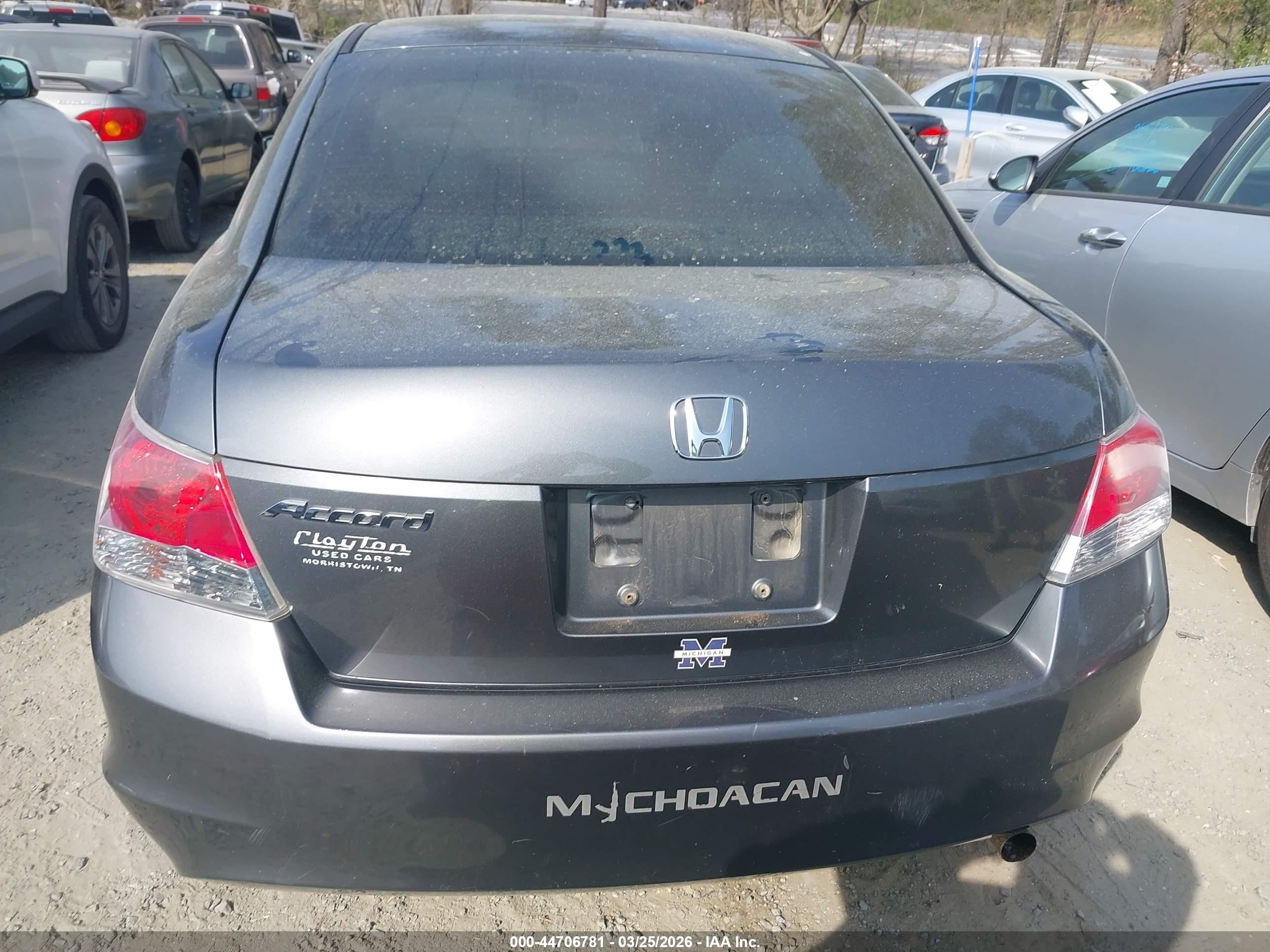 2010 Honda Accord 2.4 Lx Gray vin: 1HGCP2F34AA131824