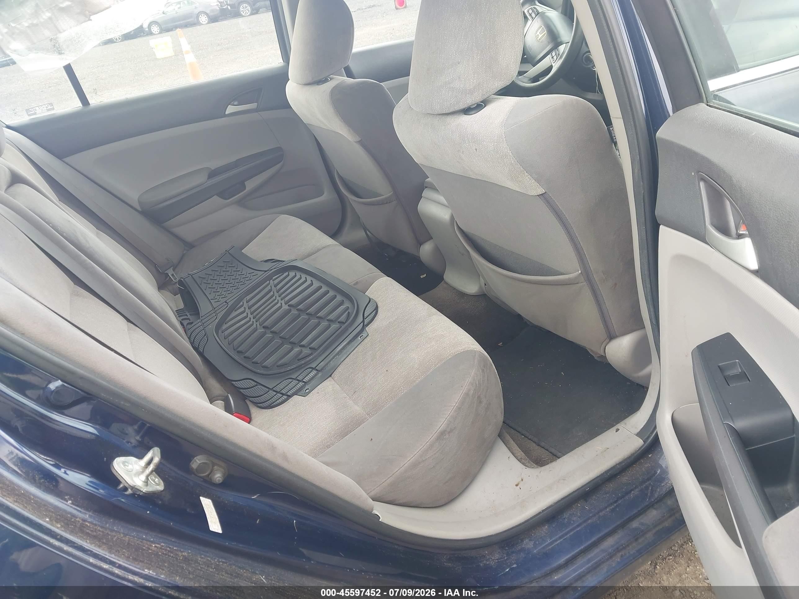 2010 Honda Accord 2.4 Lx Blue vin: 1HGCP2F34AA136781