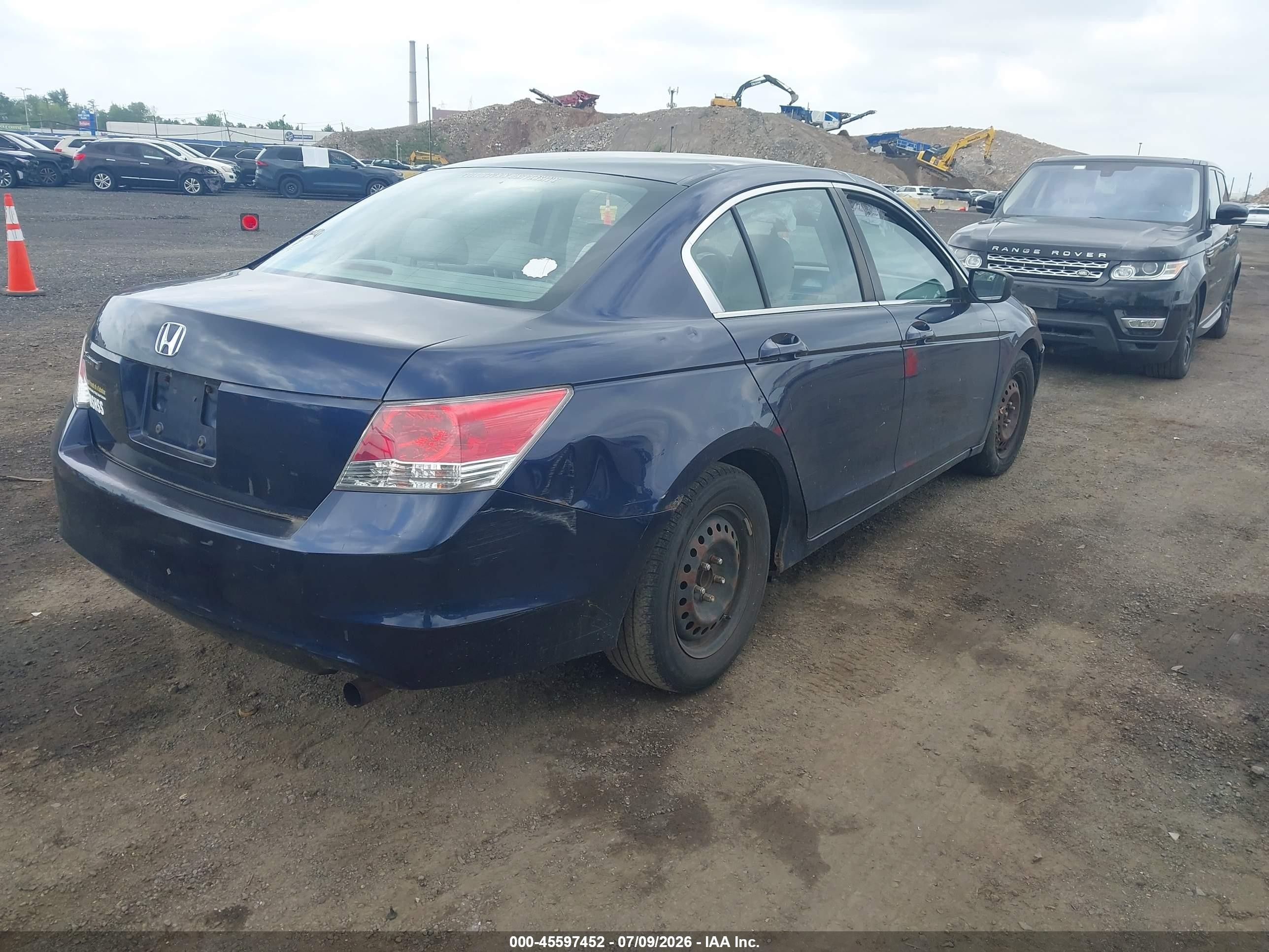 2010 Honda Accord 2.4 Lx Blue vin: 1HGCP2F34AA136781