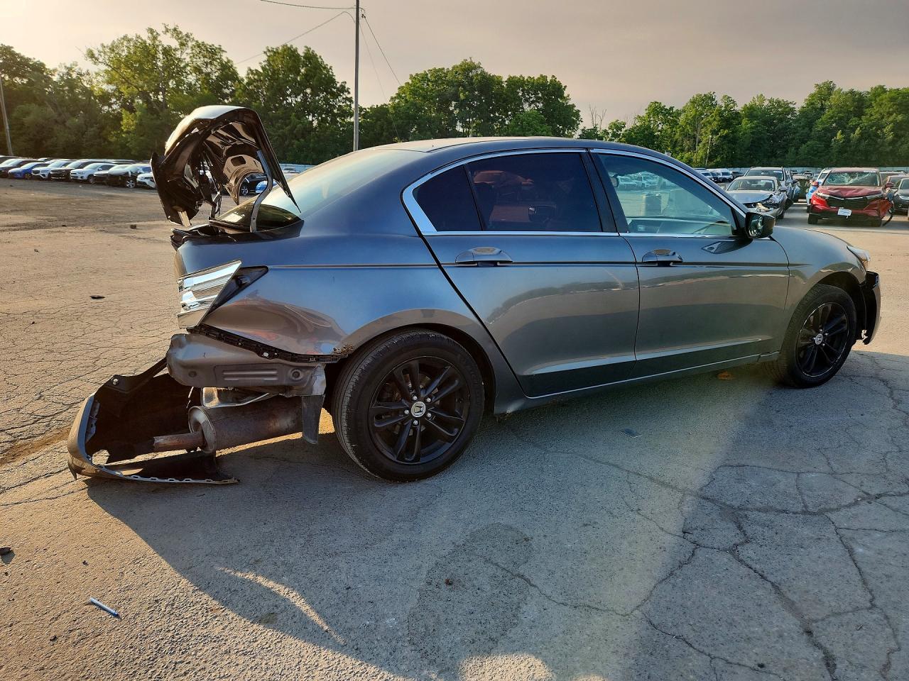 2010 Honda Accord Gray vin: 1HGCP2F34AA137784