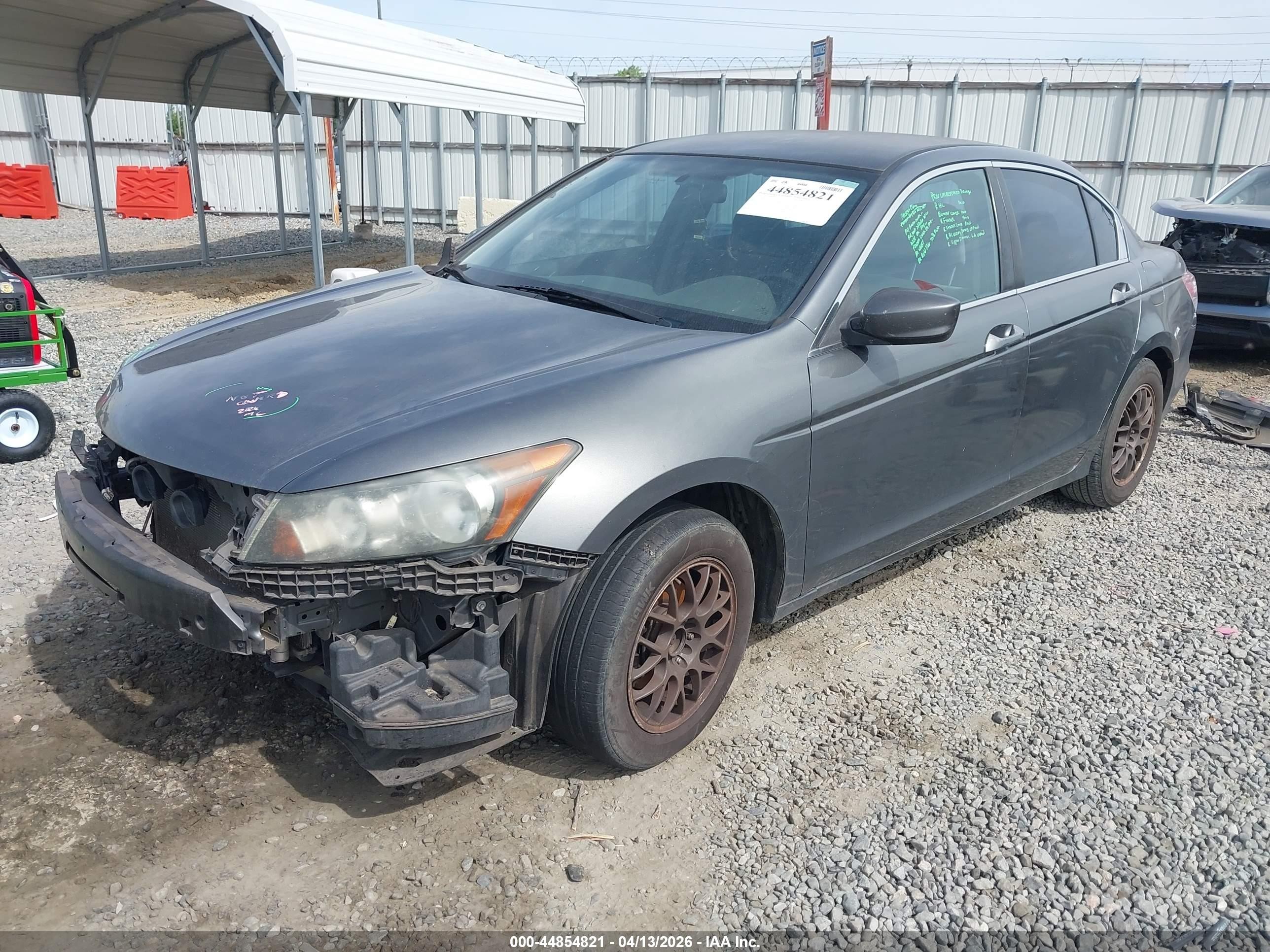 2010 Honda Accord 2.4 Lx Gray vin: 1HGCP2F34AA142063