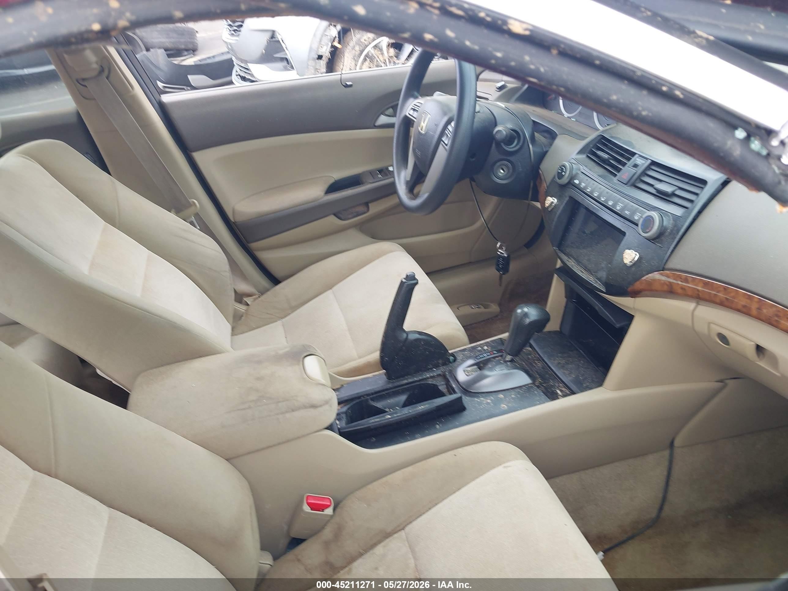 2010 Honda Accord 2.4 Lx Maroon vin: 1HGCP2F34AA144928