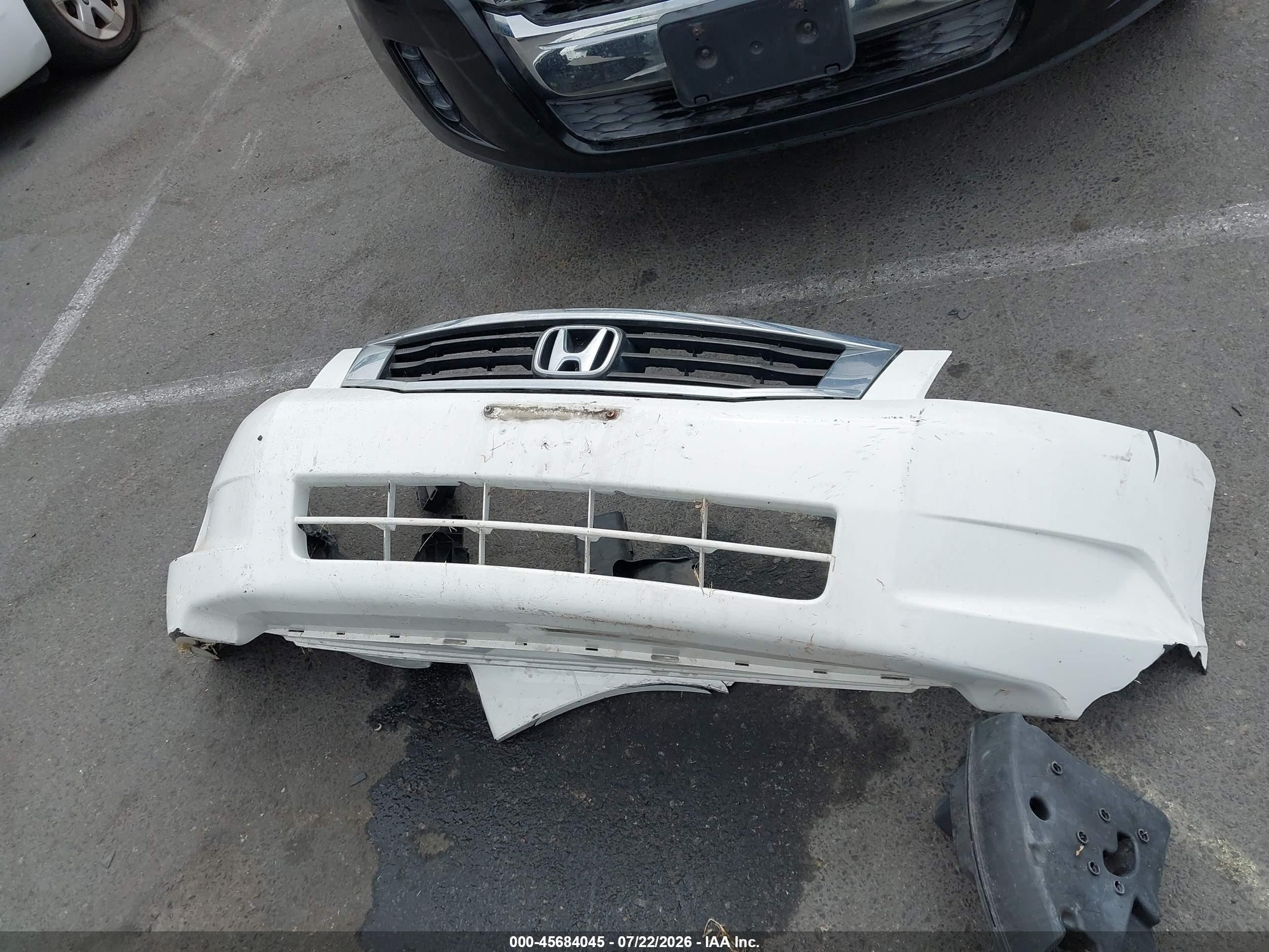 2010 Honda Accord 2.4 Lx White vin: 1HGCP2F34AA177671