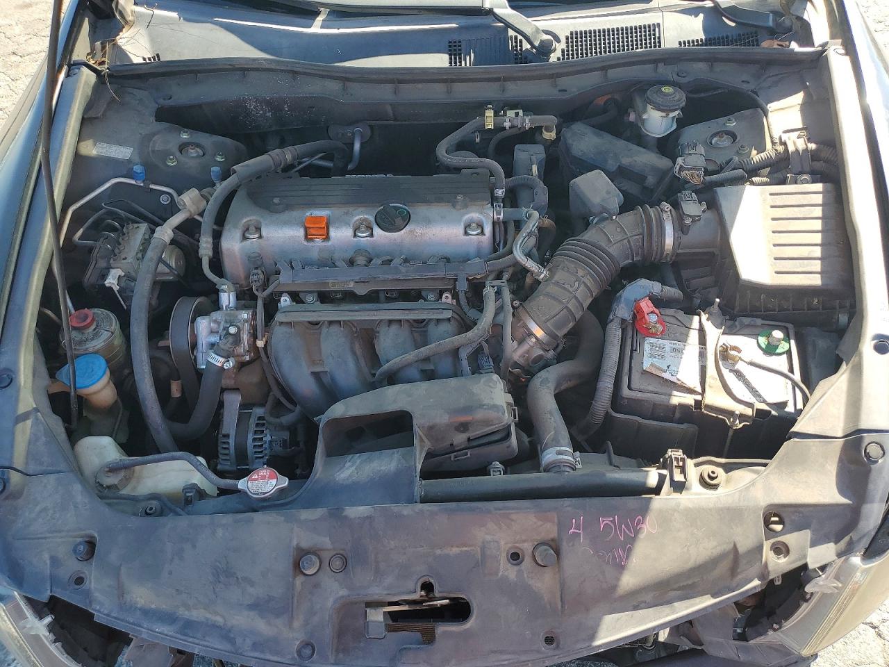2010 Honda Accord Black vin: 1HGCP2F34AA183373