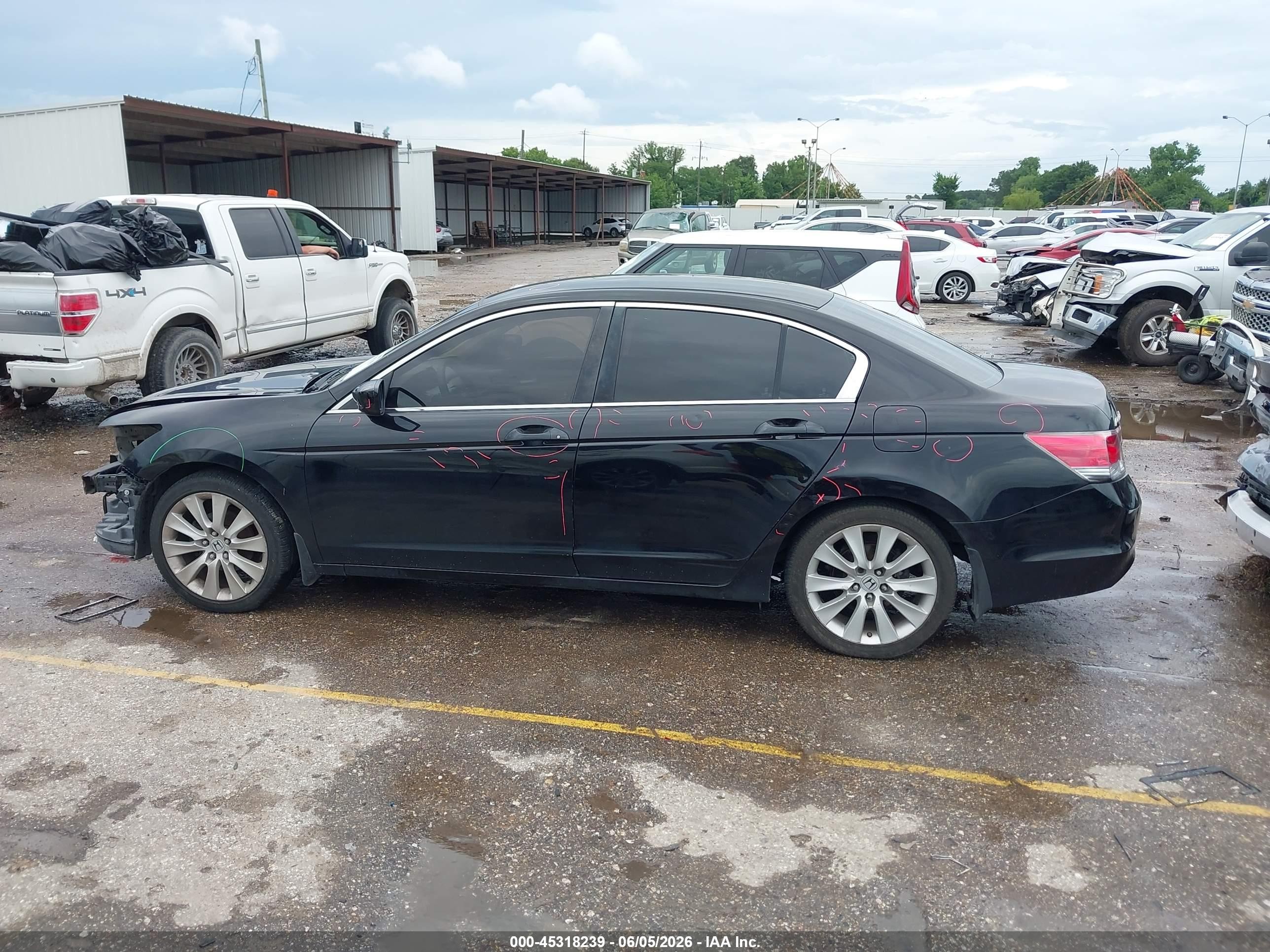 2011 Honda Accord 2.4 Lx Black vin: 1HGCP2F34BA005805