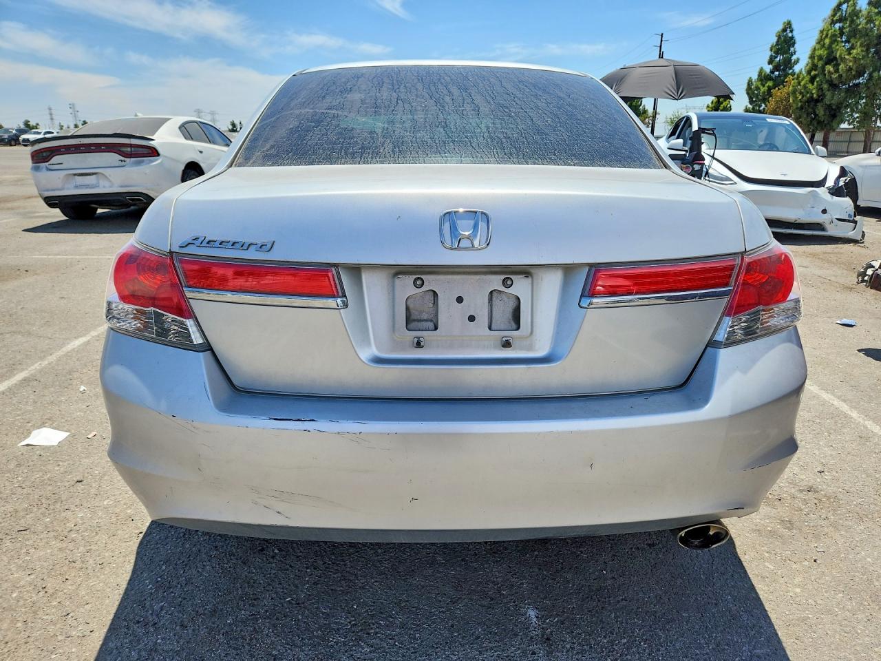 2011 Honda Accord Lx Silver vin: 1HGCP2F34BA054891