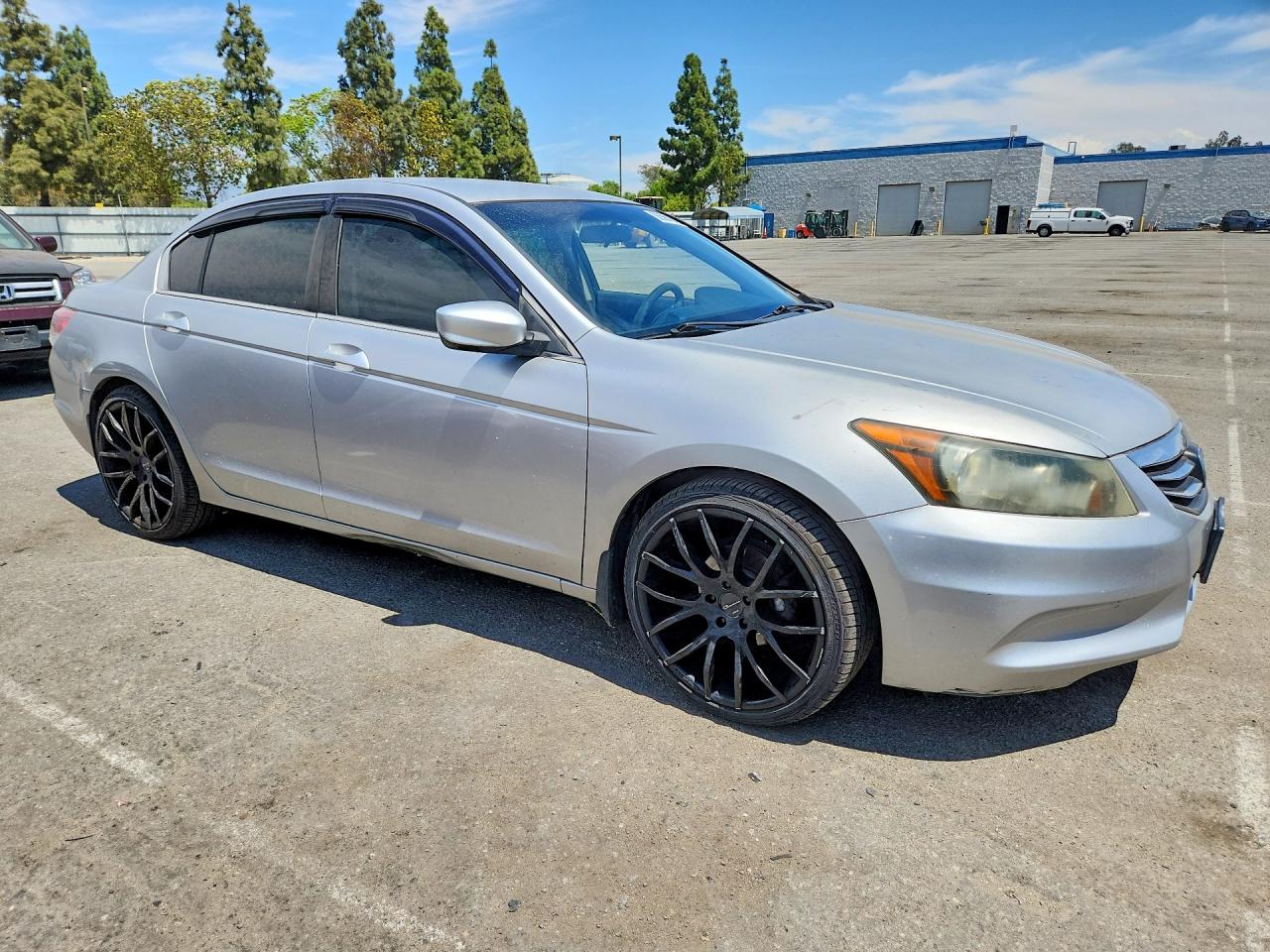 2011 Honda Accord Lx Silver vin: 1HGCP2F34BA054891
