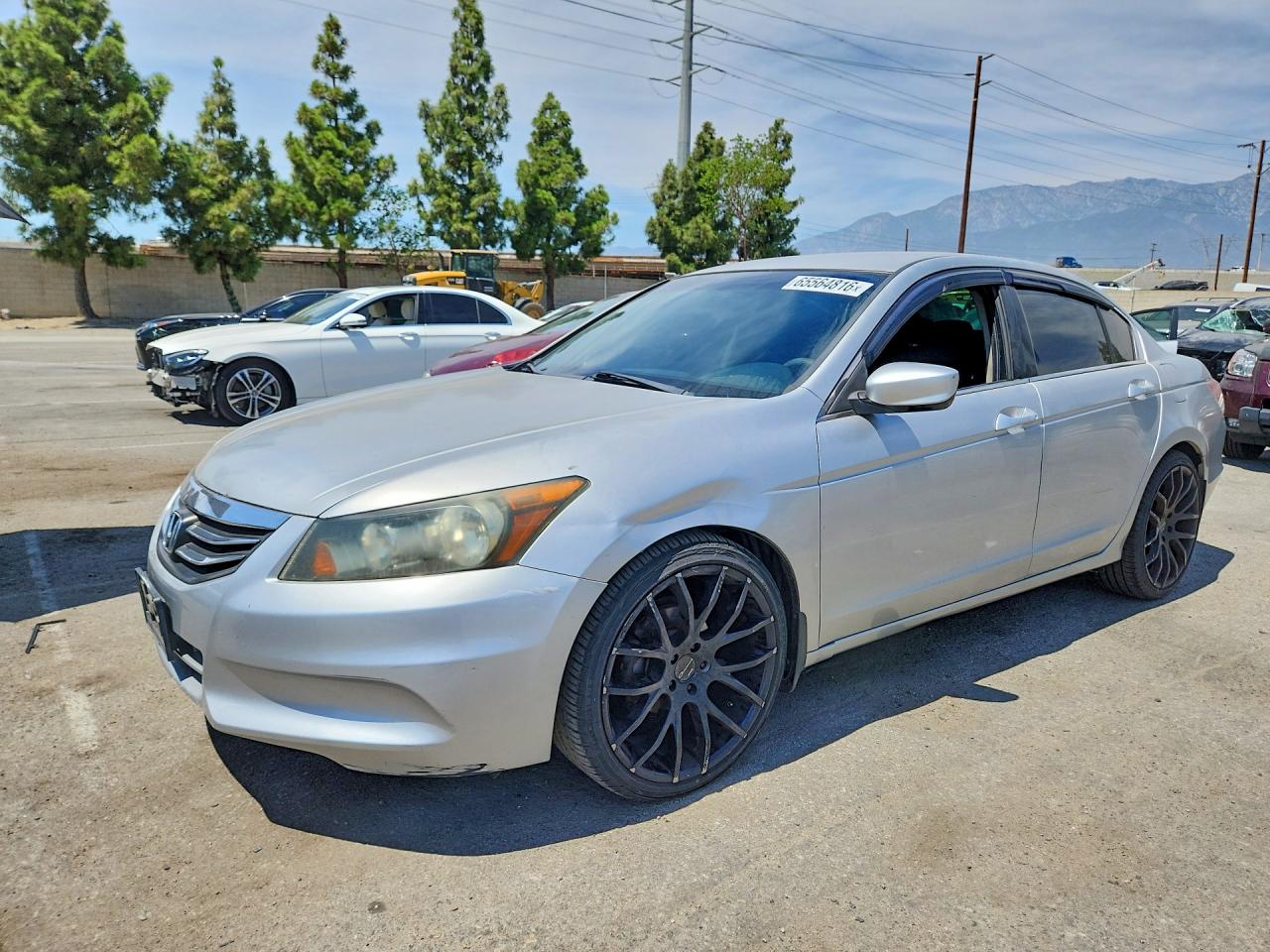 2011 Honda Accord Lx Silver vin: 1HGCP2F34BA054891