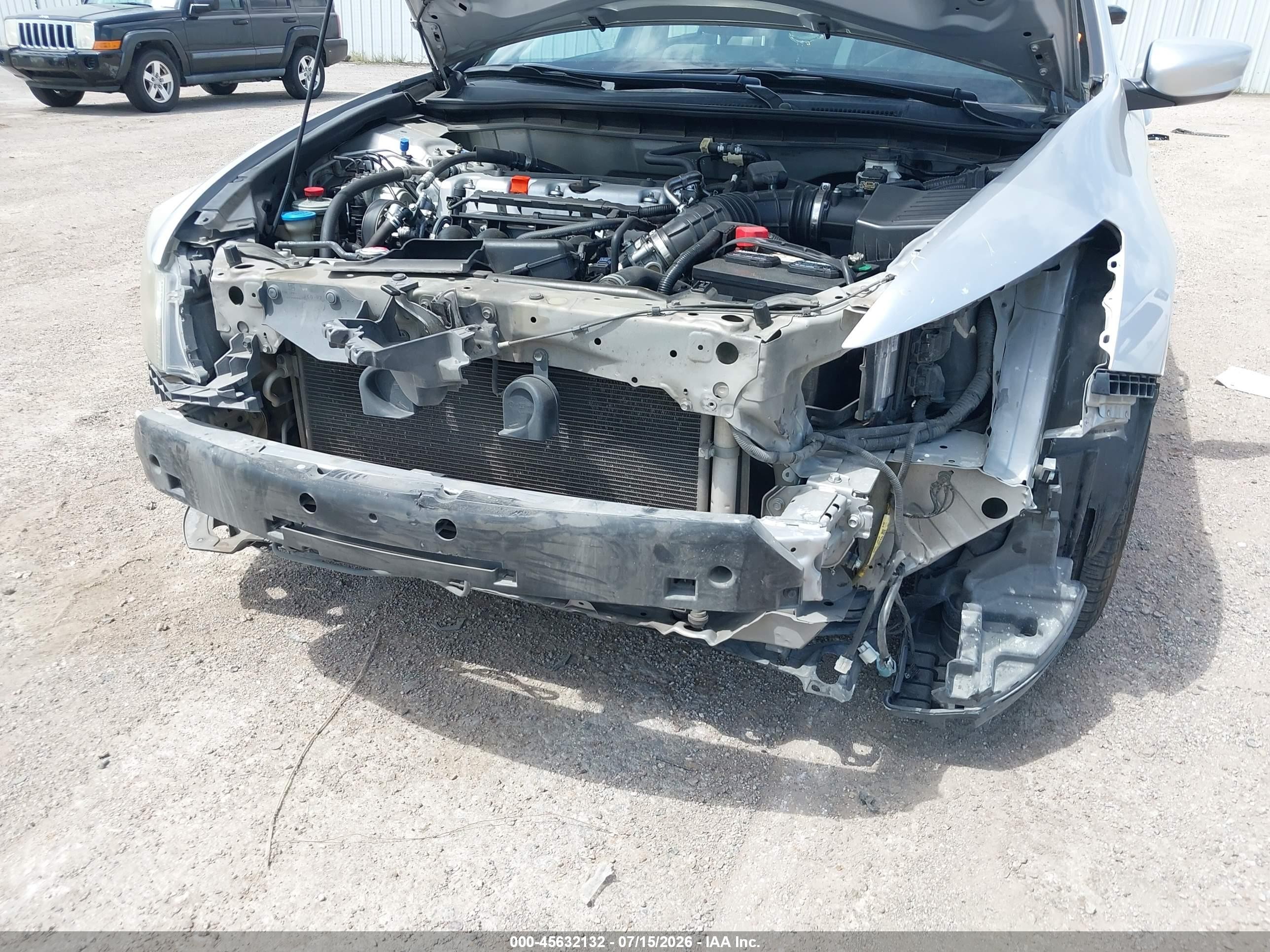 2011 Honda Accord 2.4 Lx Silver vin: 1HGCP2F34BA066006