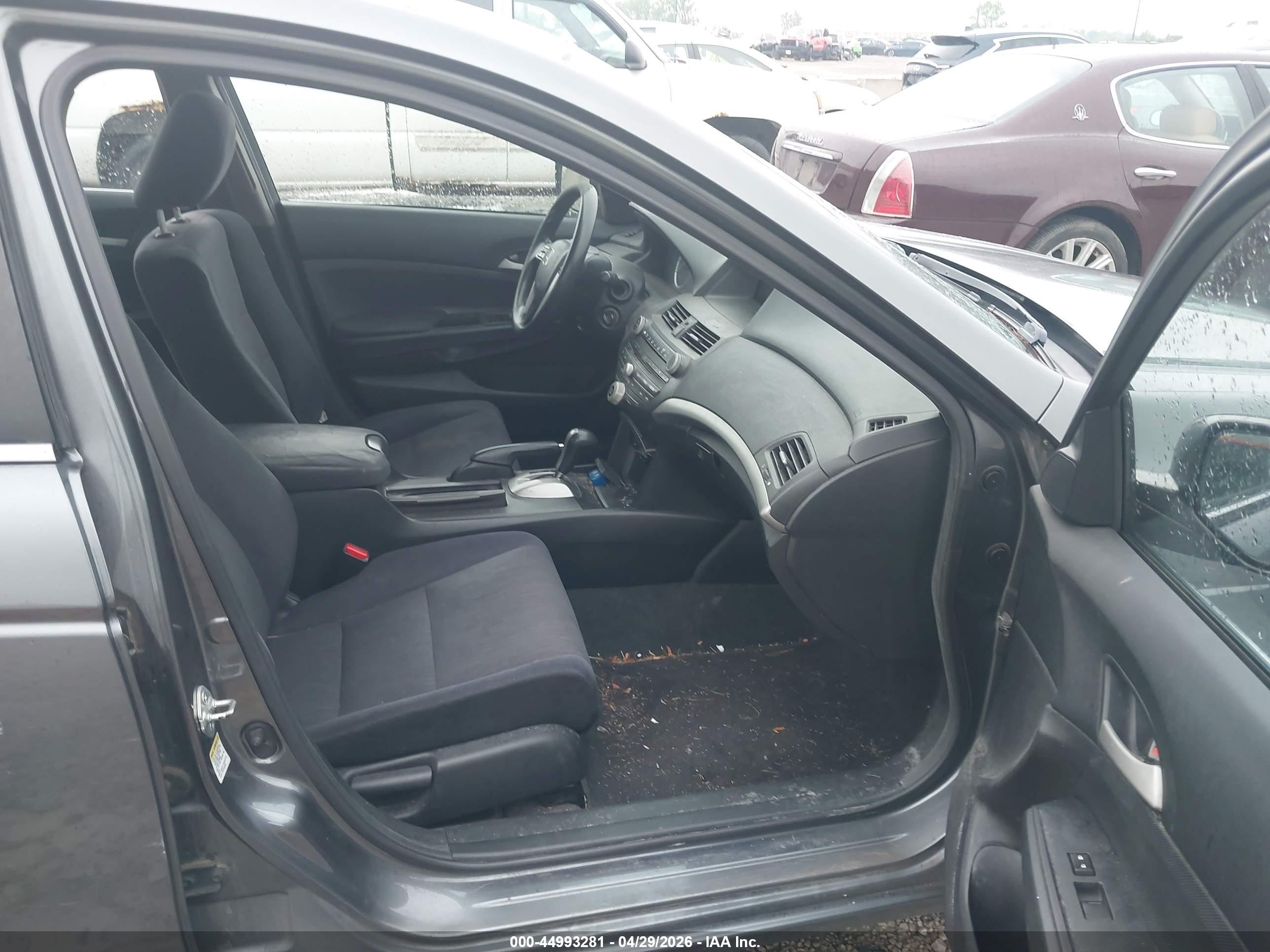 2011 Honda Accord 2.4 Lx Gray vin: 1HGCP2F34BA073697