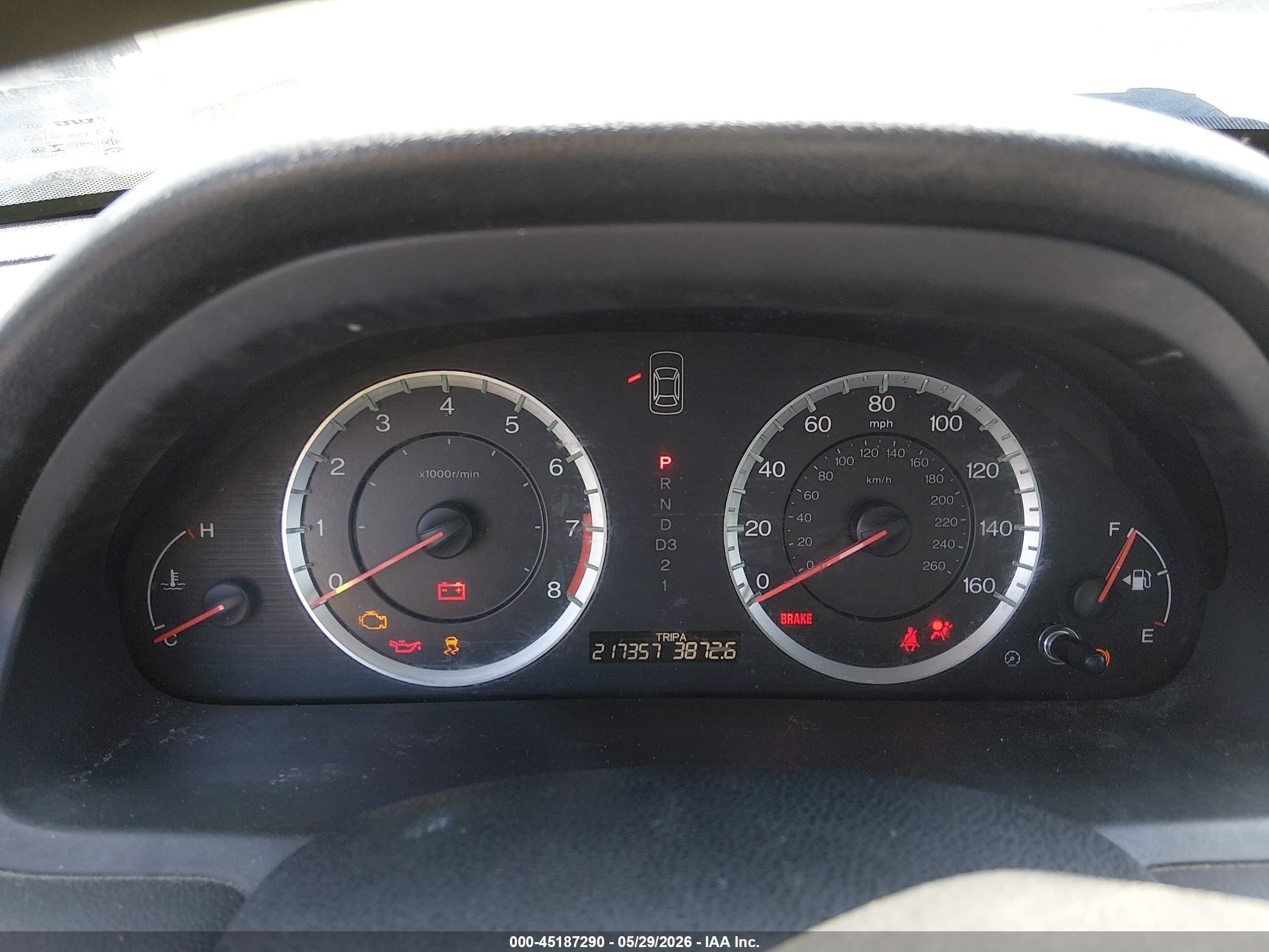 2011 Honda Accord 2.4 Lx Gray vin: 1HGCP2F34BA075725