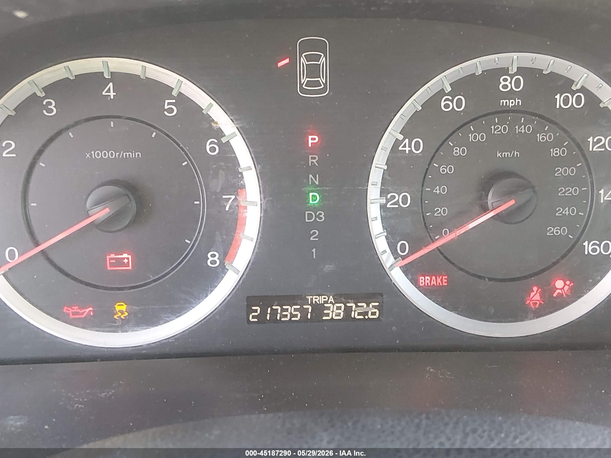 2011 Honda Accord 2.4 Lx Gray vin: 1HGCP2F34BA075725