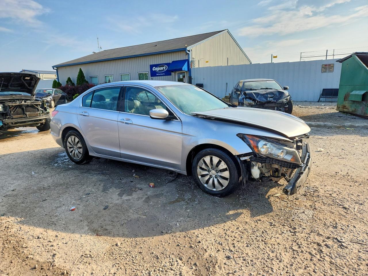 2011 Honda Accord Lx Silver vin: 1HGCP2F34BA095960