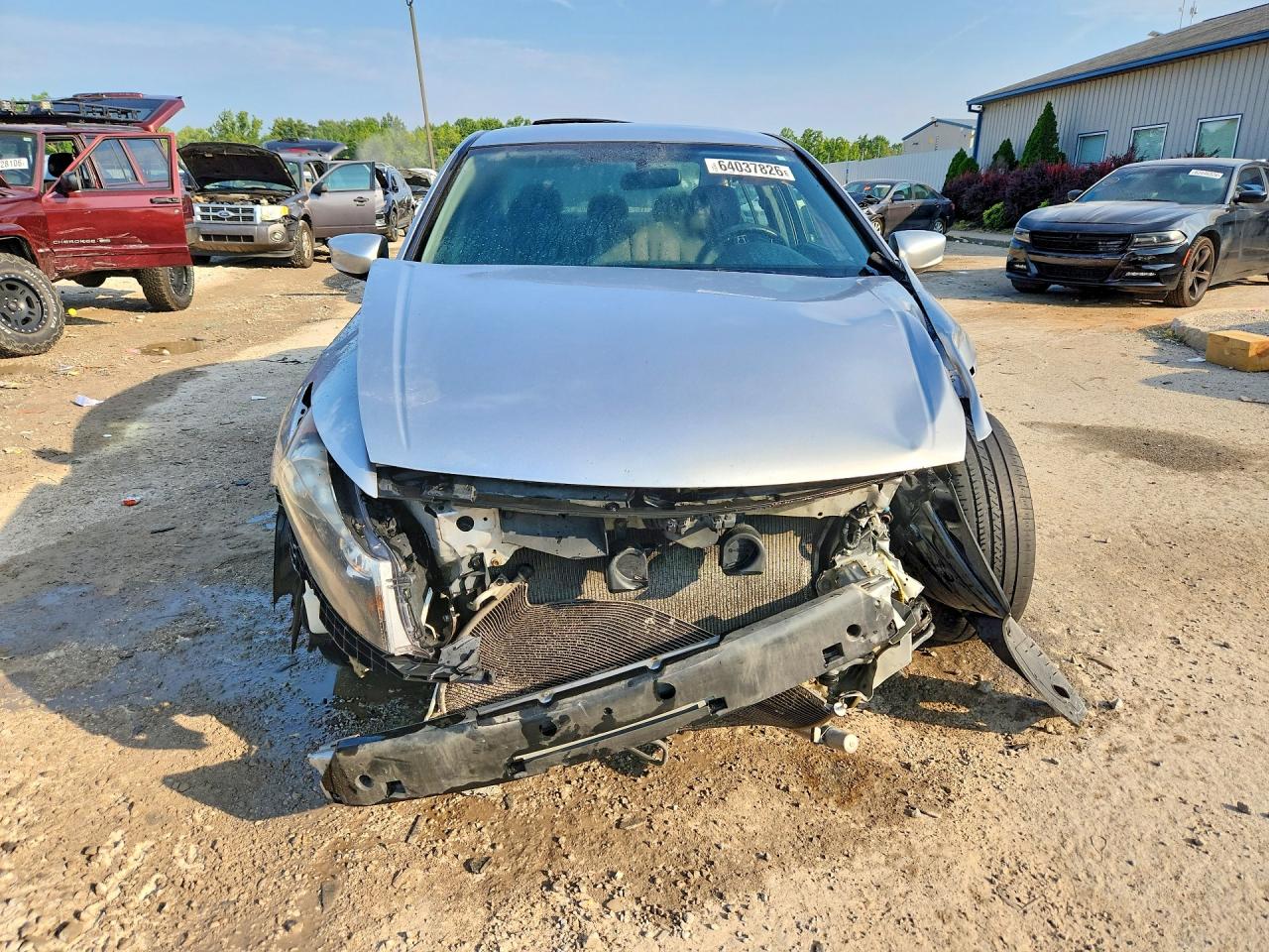 2011 Honda Accord Lx Silver vin: 1HGCP2F34BA095960
