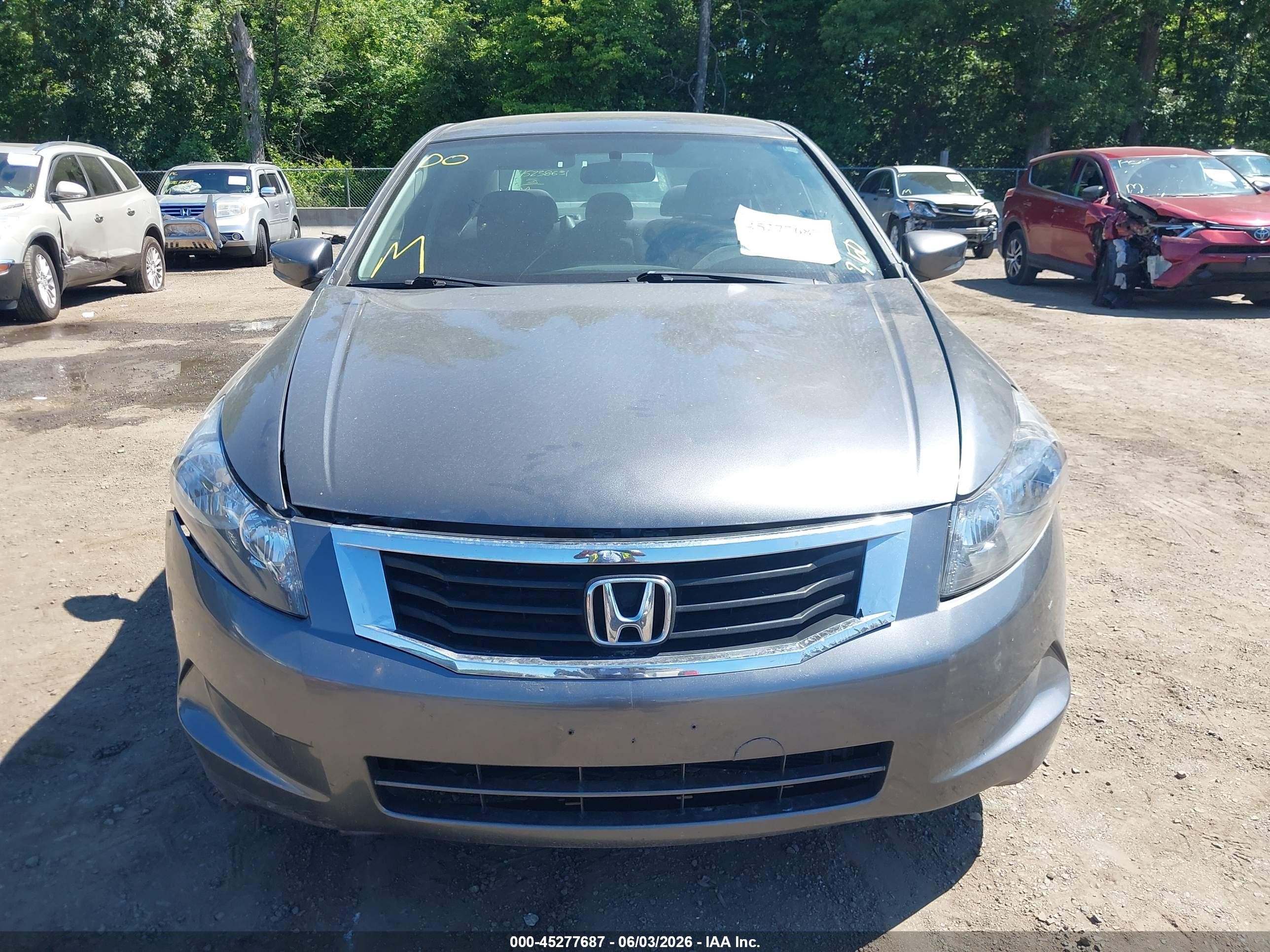 2011 Honda Accord 2.4 Lx Gray vin: 1HGCP2F34BA106598