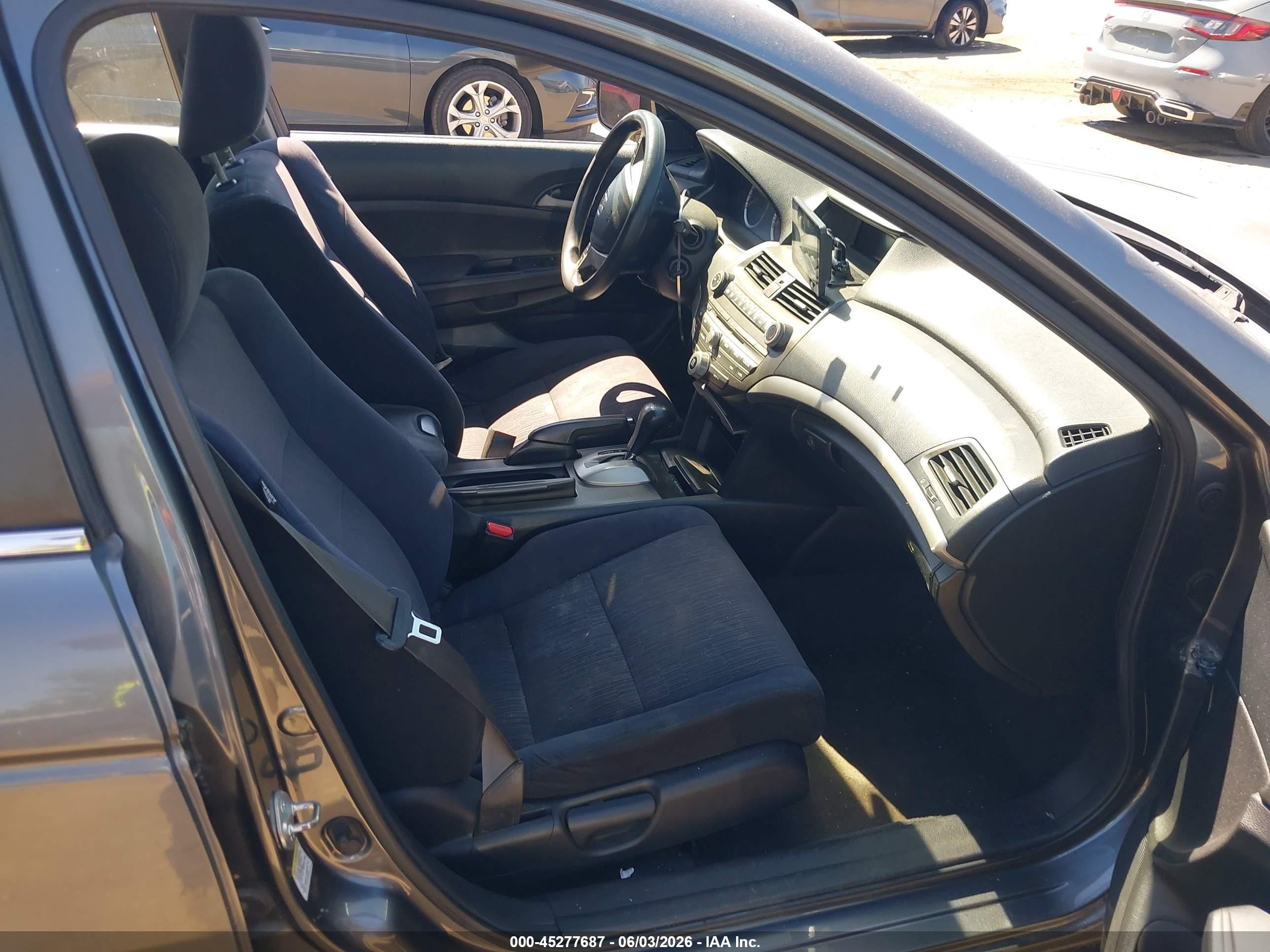 2011 Honda Accord 2.4 Lx Gray vin: 1HGCP2F34BA106598