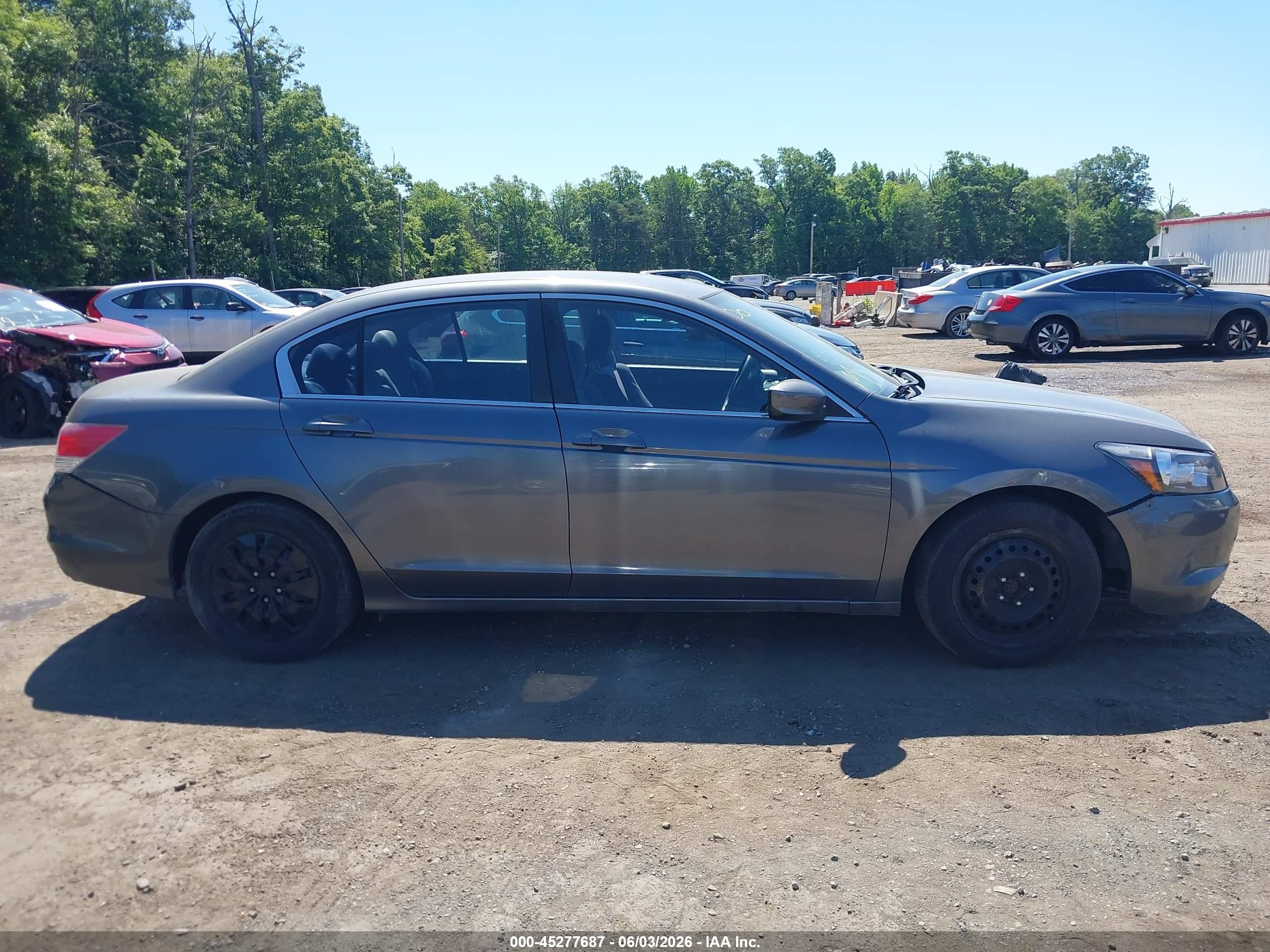 2011 Honda Accord 2.4 Lx Gray vin: 1HGCP2F34BA106598