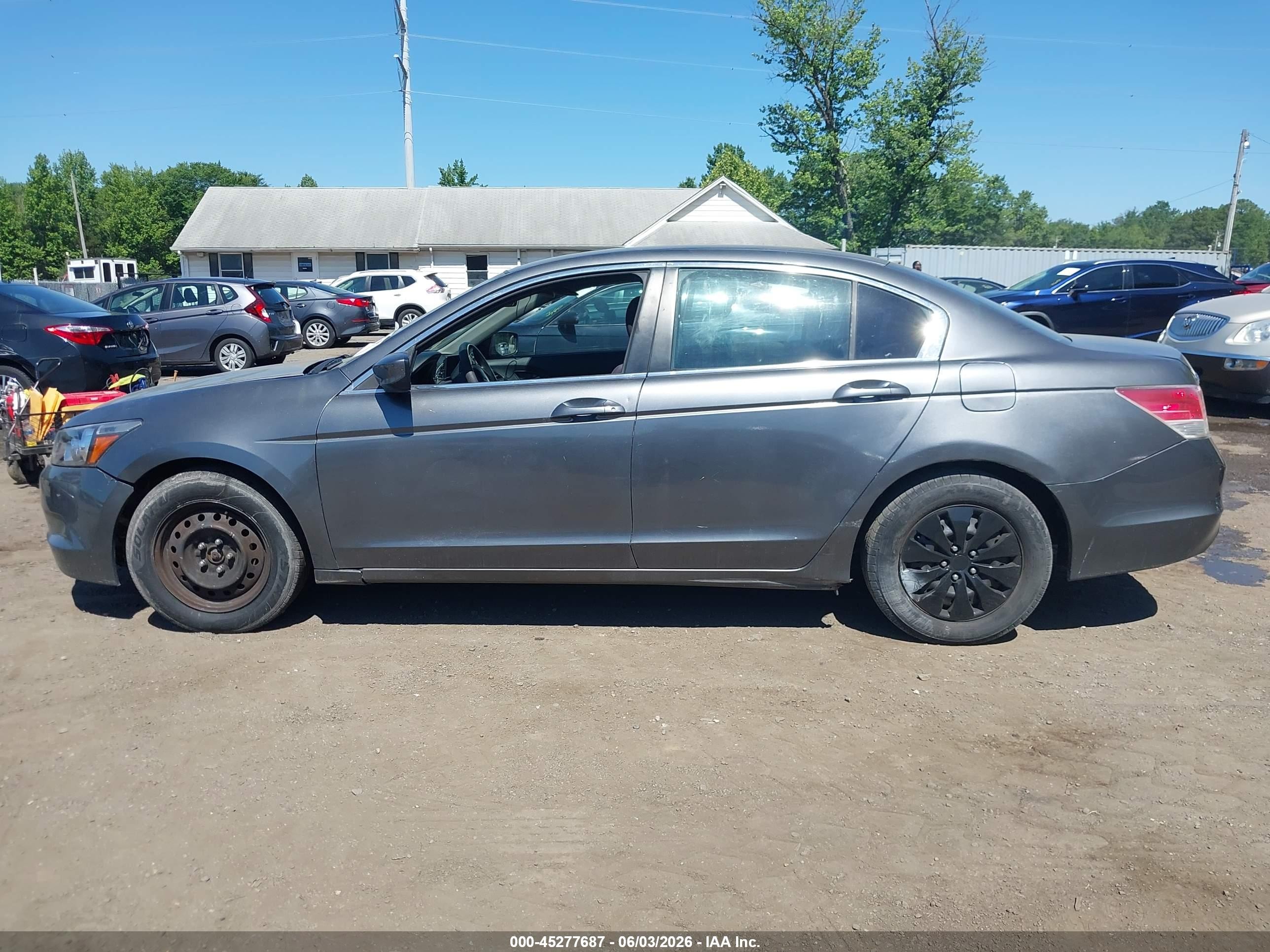 2011 Honda Accord 2.4 Lx Gray vin: 1HGCP2F34BA106598