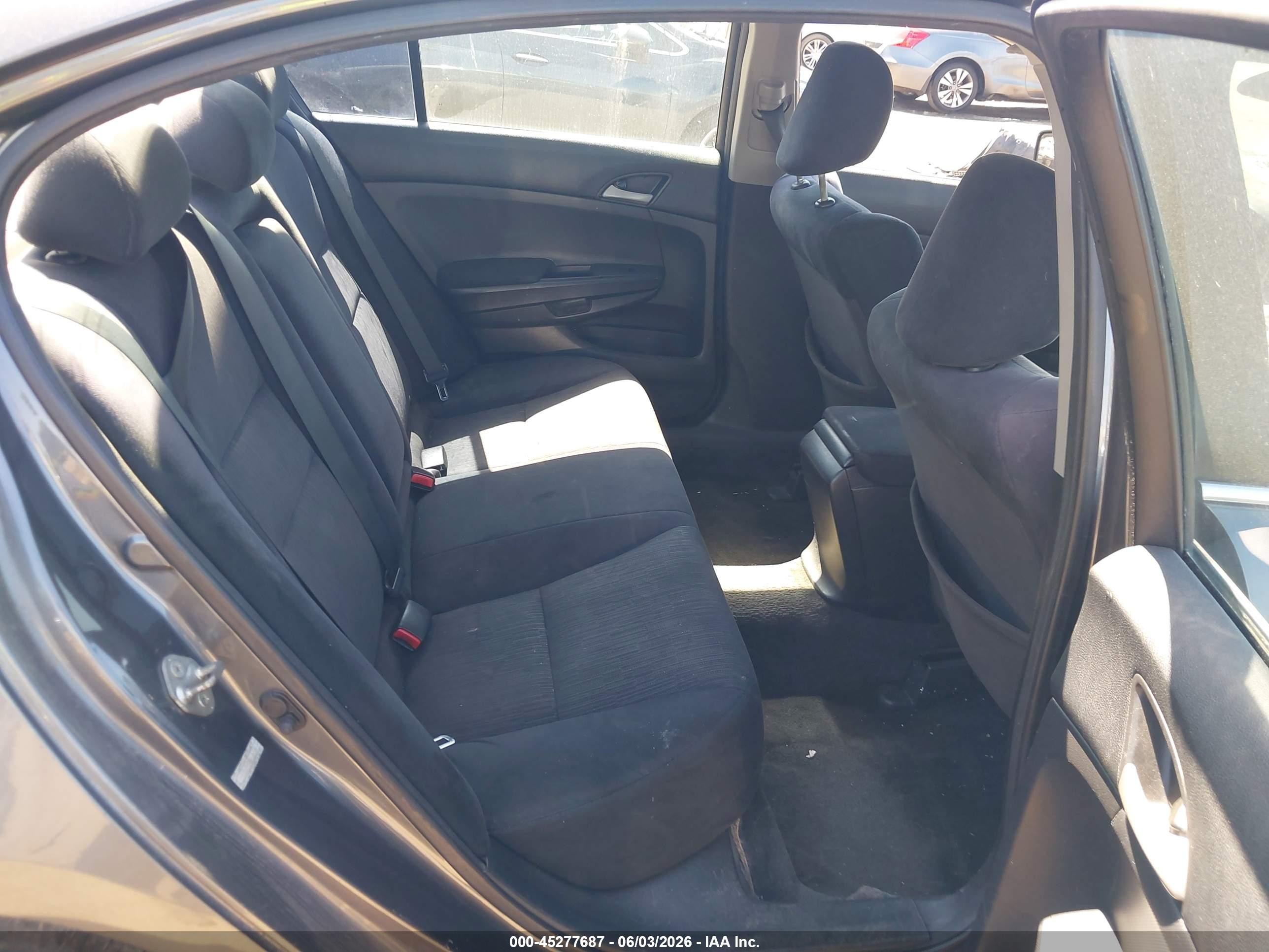 2011 Honda Accord 2.4 Lx Gray vin: 1HGCP2F34BA106598