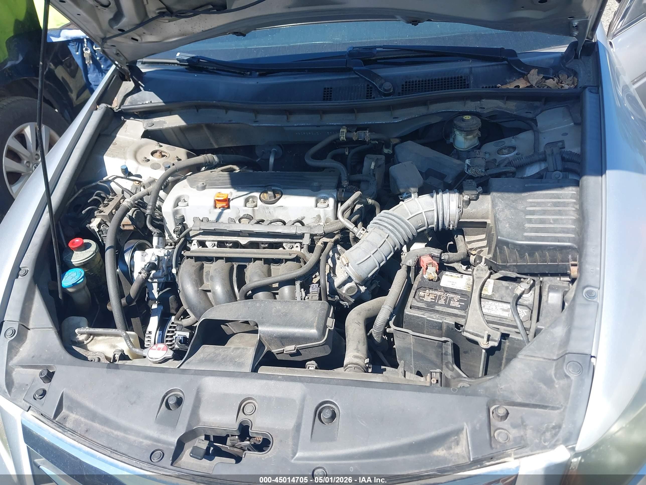 2011 Honda Accord 2.4 Lx Silver vin: 1HGCP2F34BA115933
