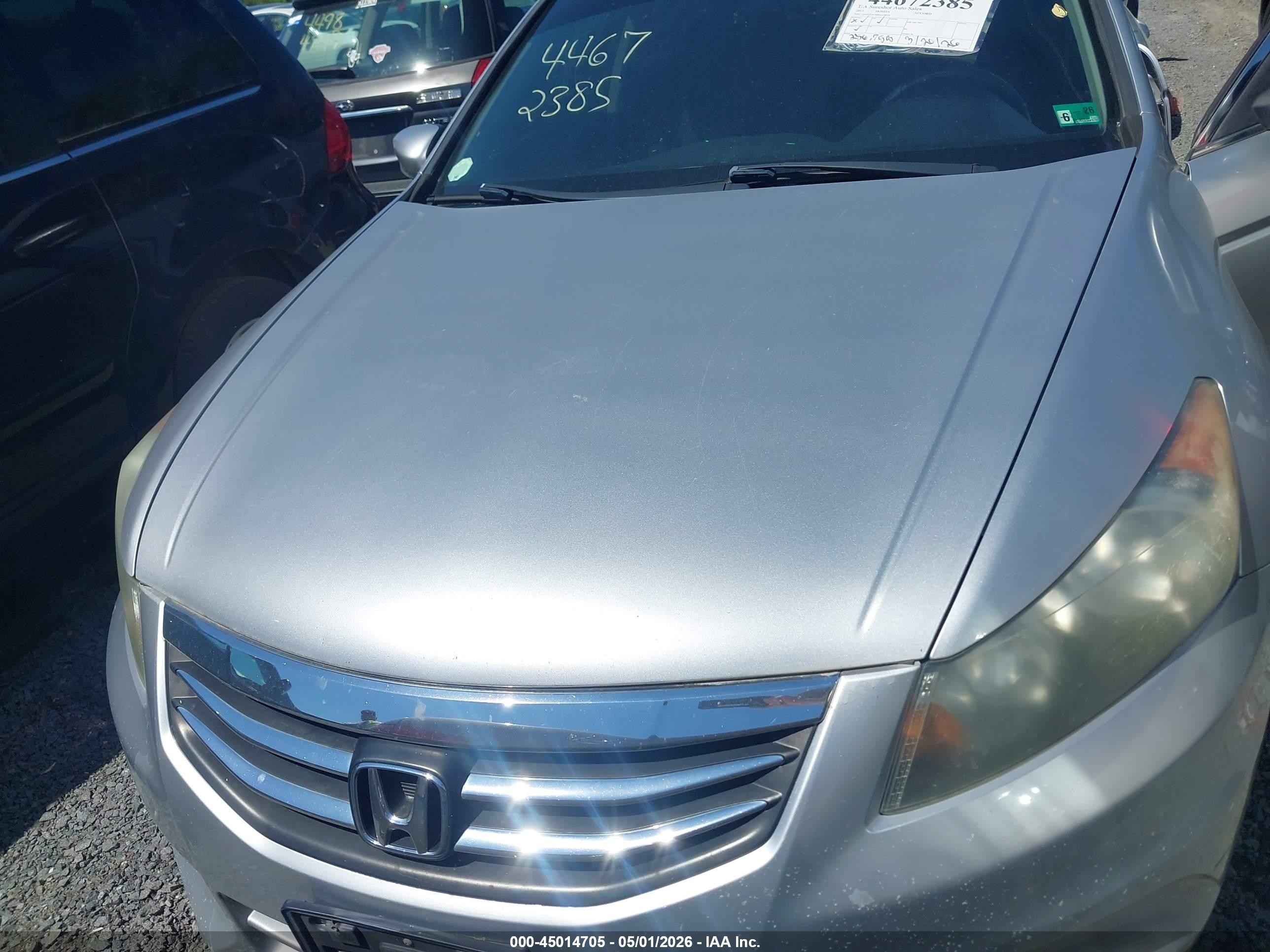 2011 Honda Accord 2.4 Lx Silver vin: 1HGCP2F34BA115933