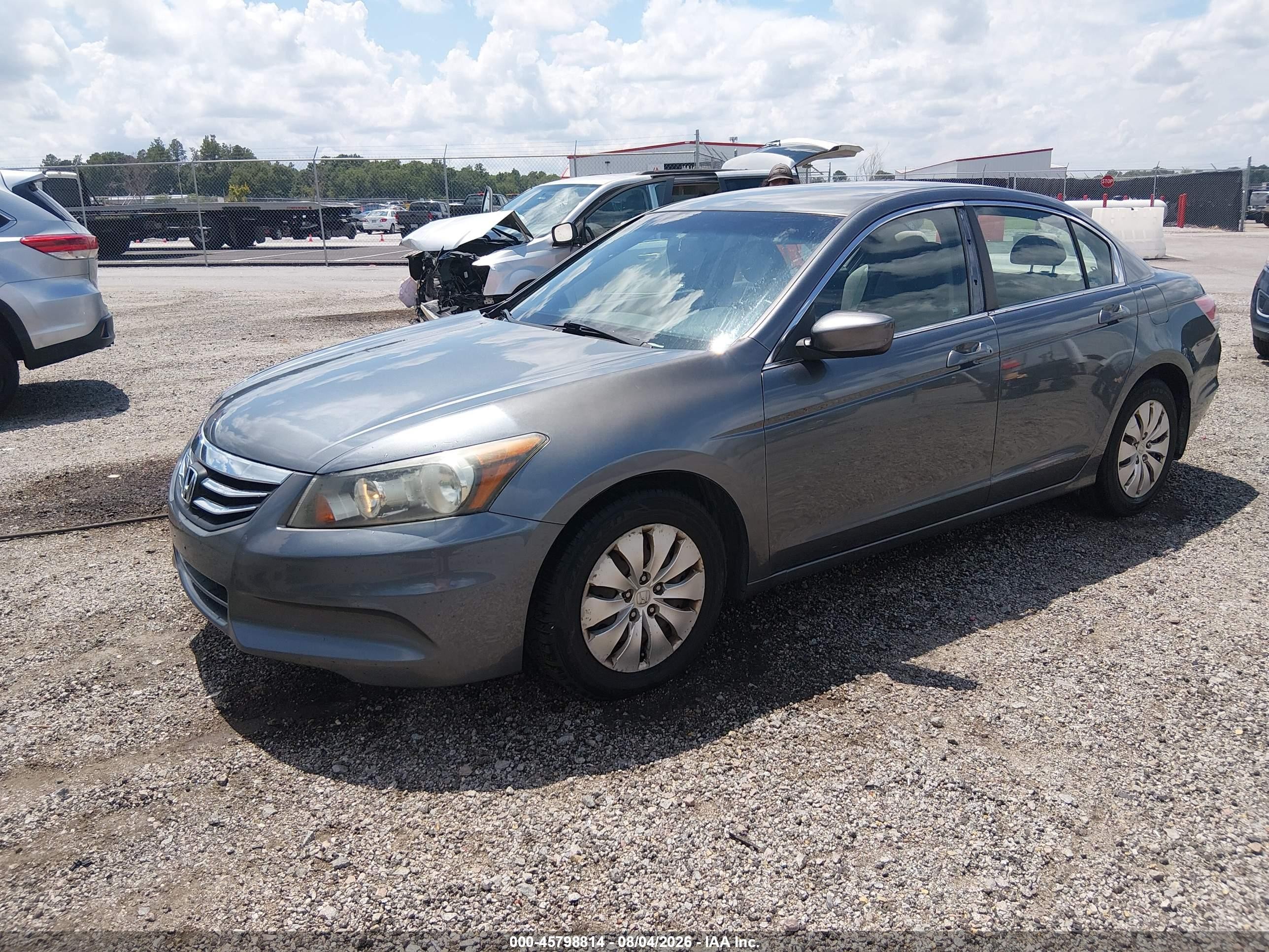 2011 Honda Accord 2.4 Lx Серый vin: 1HGCP2F34BA146566