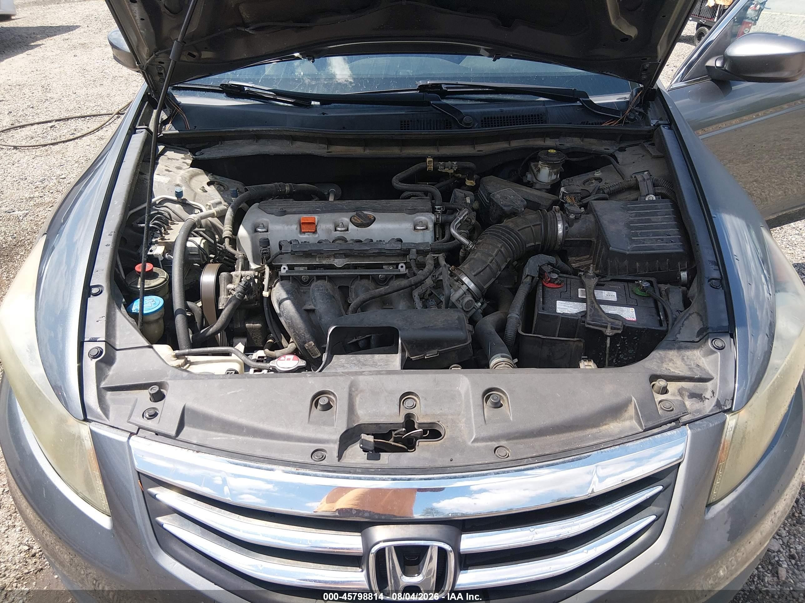 2011 Honda Accord 2.4 Lx Серый vin: 1HGCP2F34BA146566