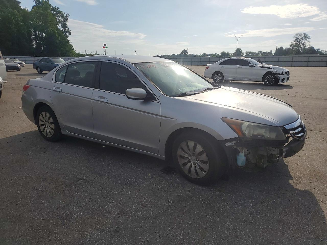 2011 Honda Accord Lx Silver vin: 1HGCP2F34BA148494