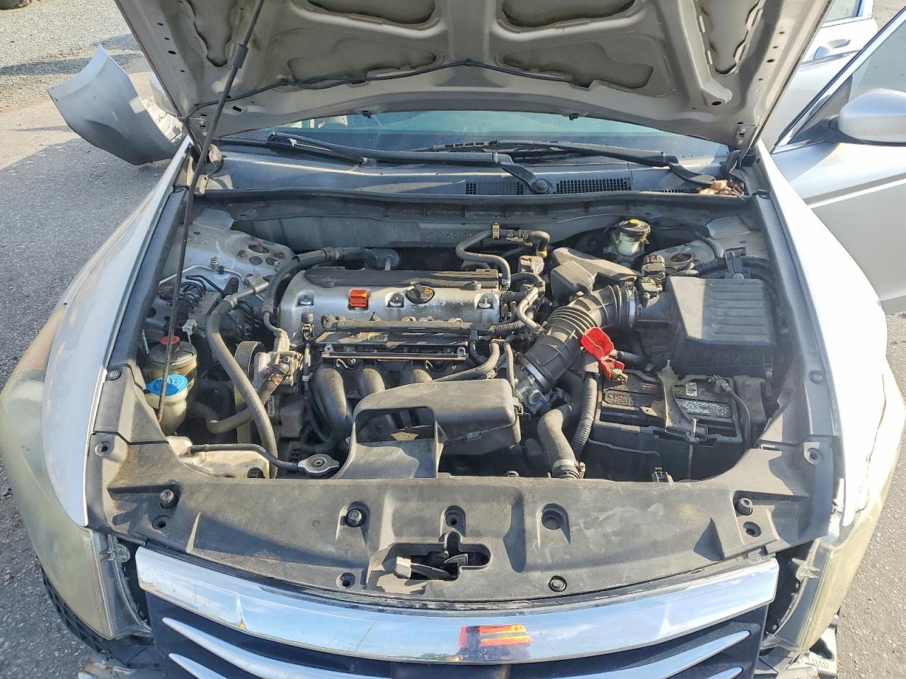 2011 Honda Accord Lx Silver vin: 1HGCP2F34BA148494