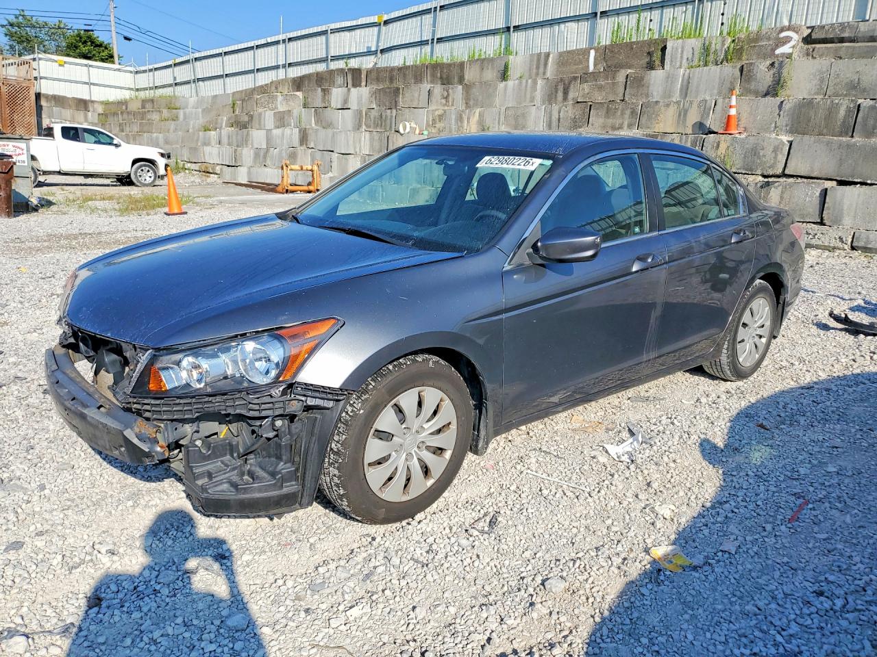 2011 Honda Accord Lx Gray vin: 1HGCP2F34BA148964