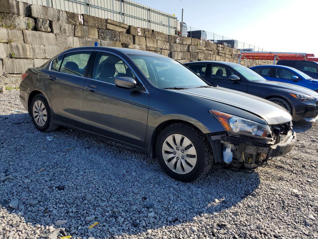 2011 Honda Accord Lx Gray vin: 1HGCP2F34BA148964